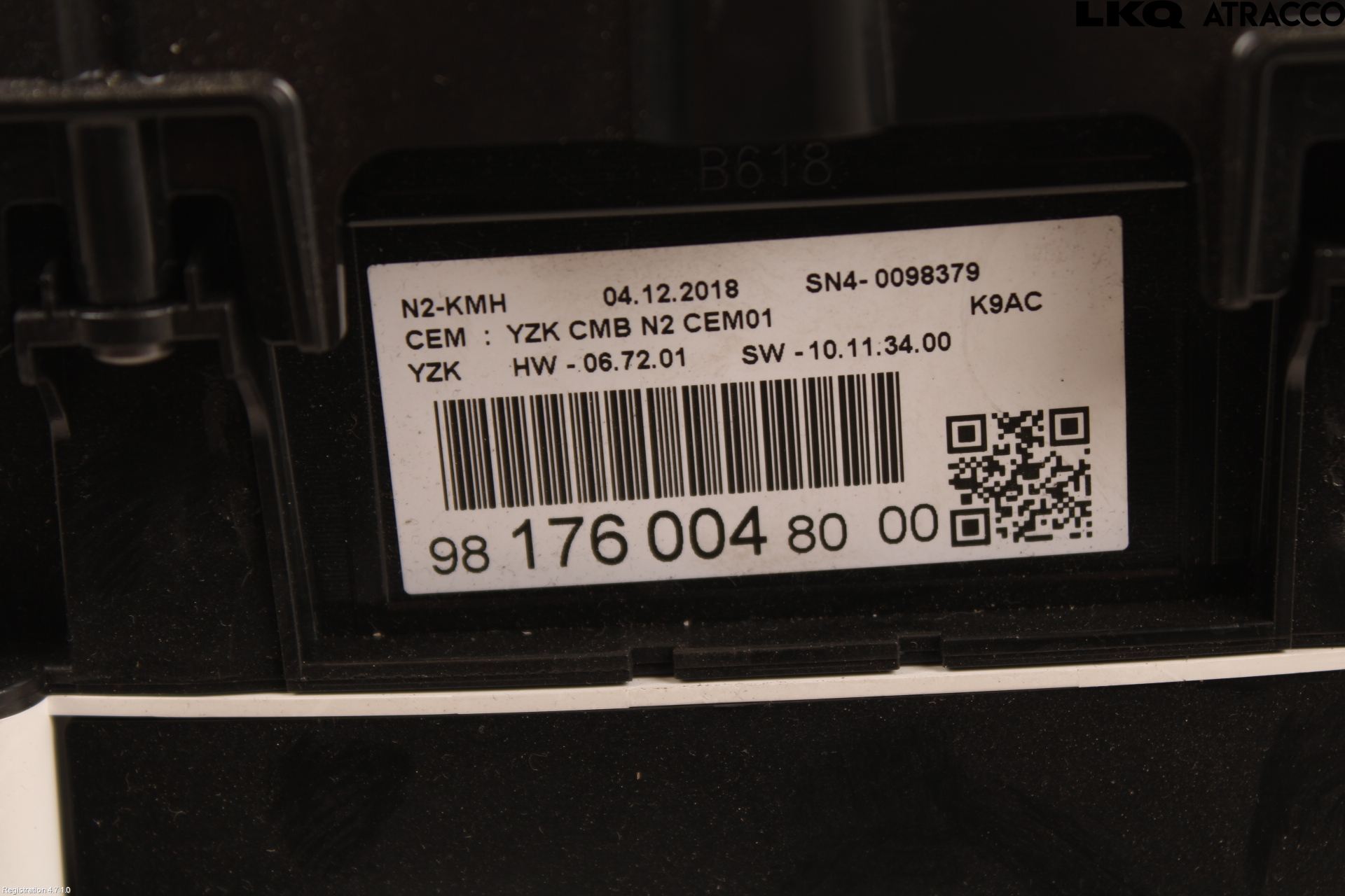 Citroen BERLINGO/E-BERLINGO 19- Instrument Komb