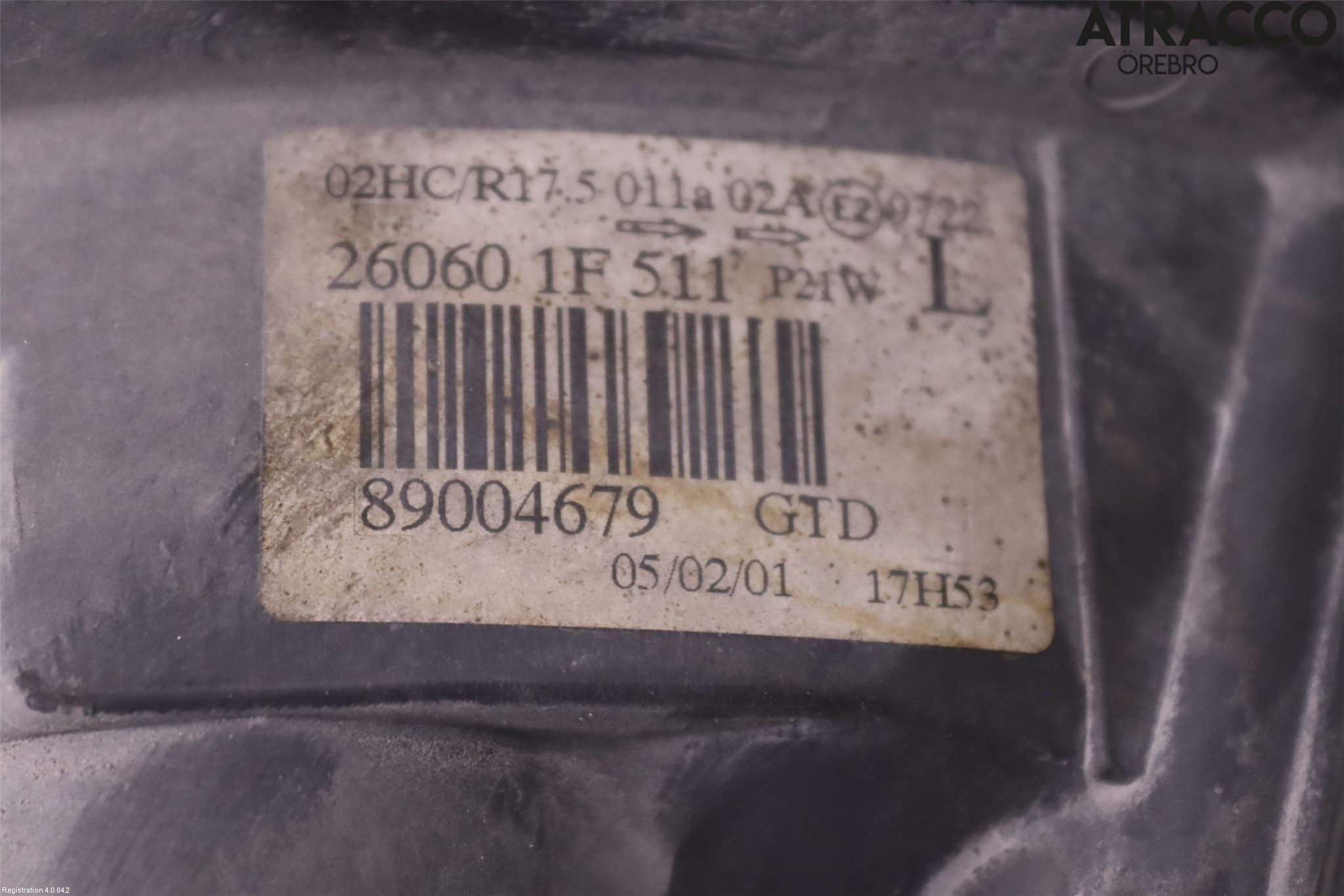 Nissan MICRA 99-02 Strålkastare Vänster