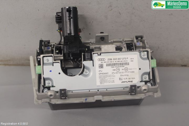 Audi A3/S3 8V 13-20 Bildskärm