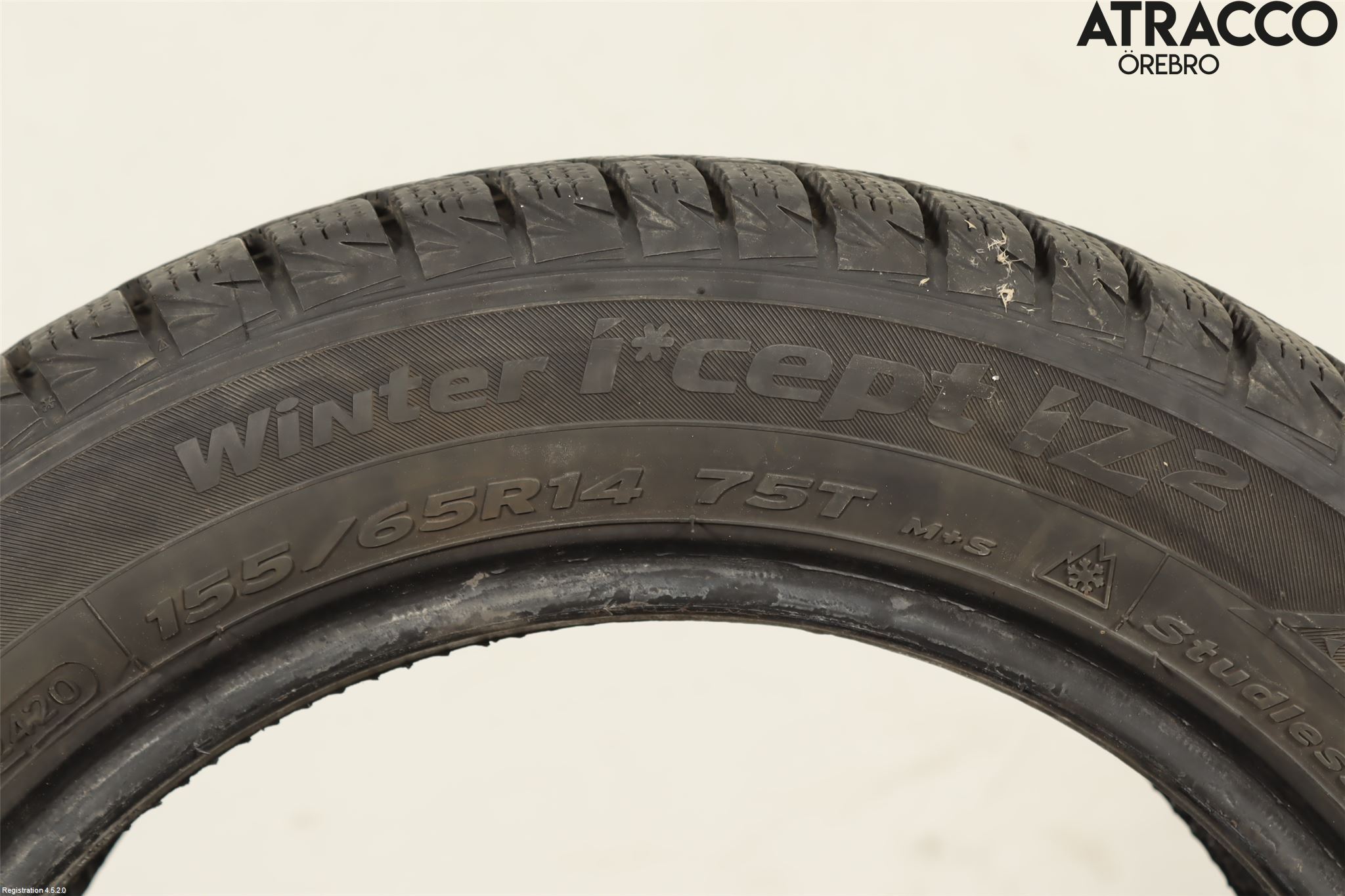 VINTERDÄCK DUBBFRITT SATS 4ST Dim 155/65-14