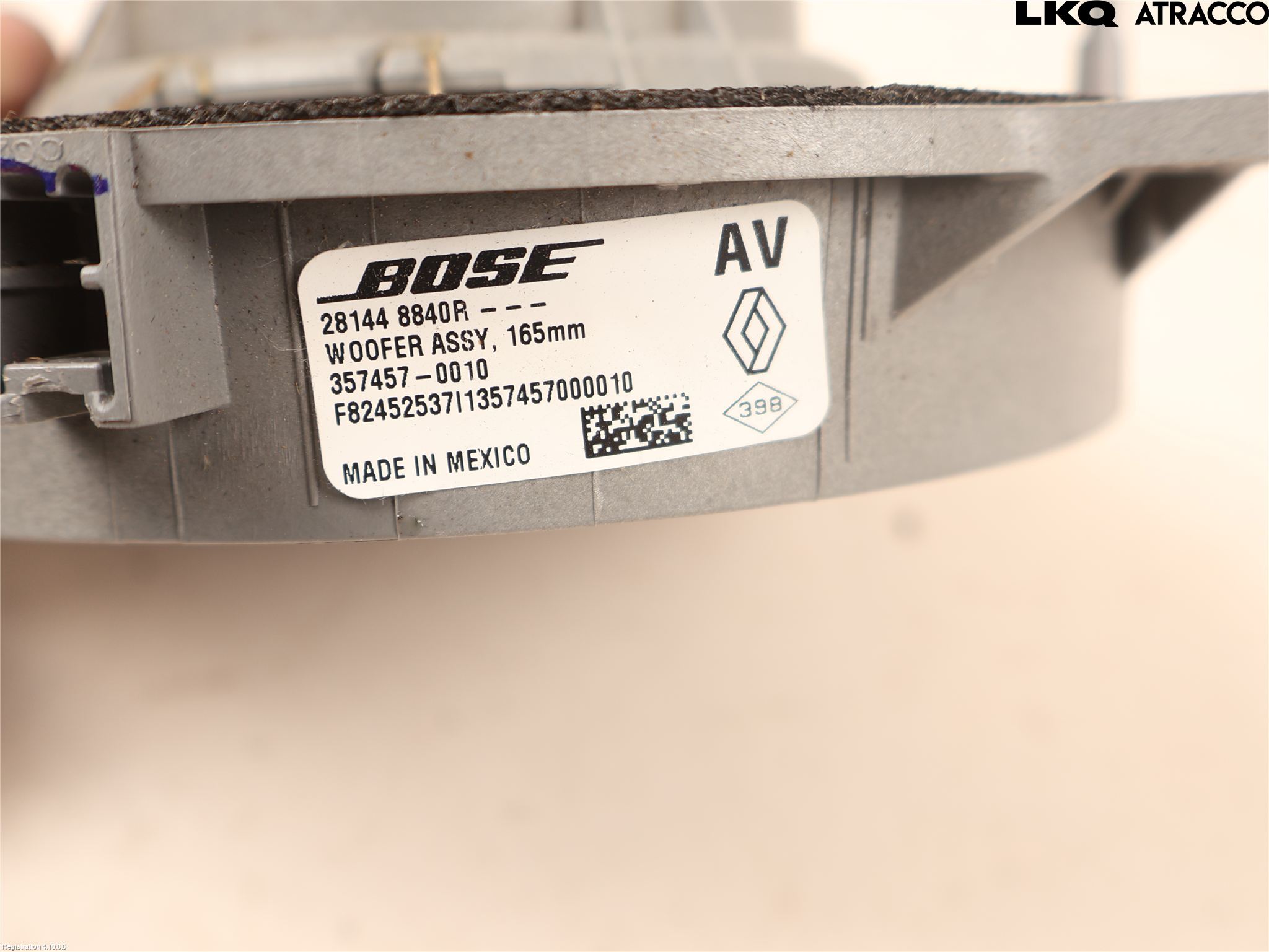 Renault KADJAR 15- Högtalare