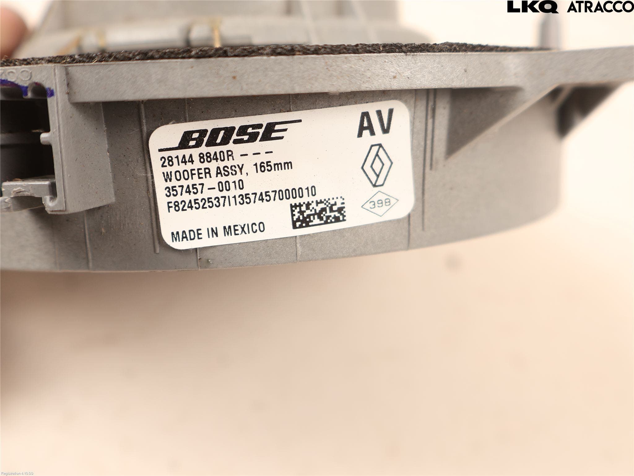 Renault KADJAR 15- Högtalare