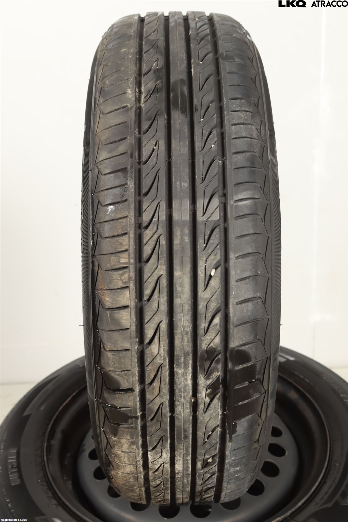 Honda JAZZ 08-14 Sommardäck Plåtfälg 4St