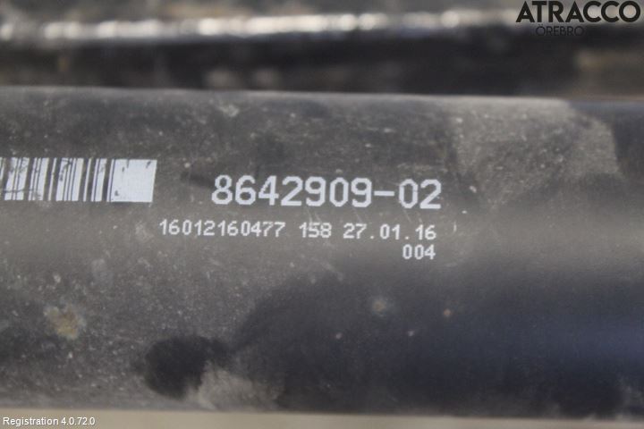 BMW 4 F32/F33/F82/F83 13-20 Mellanaxel Bakre