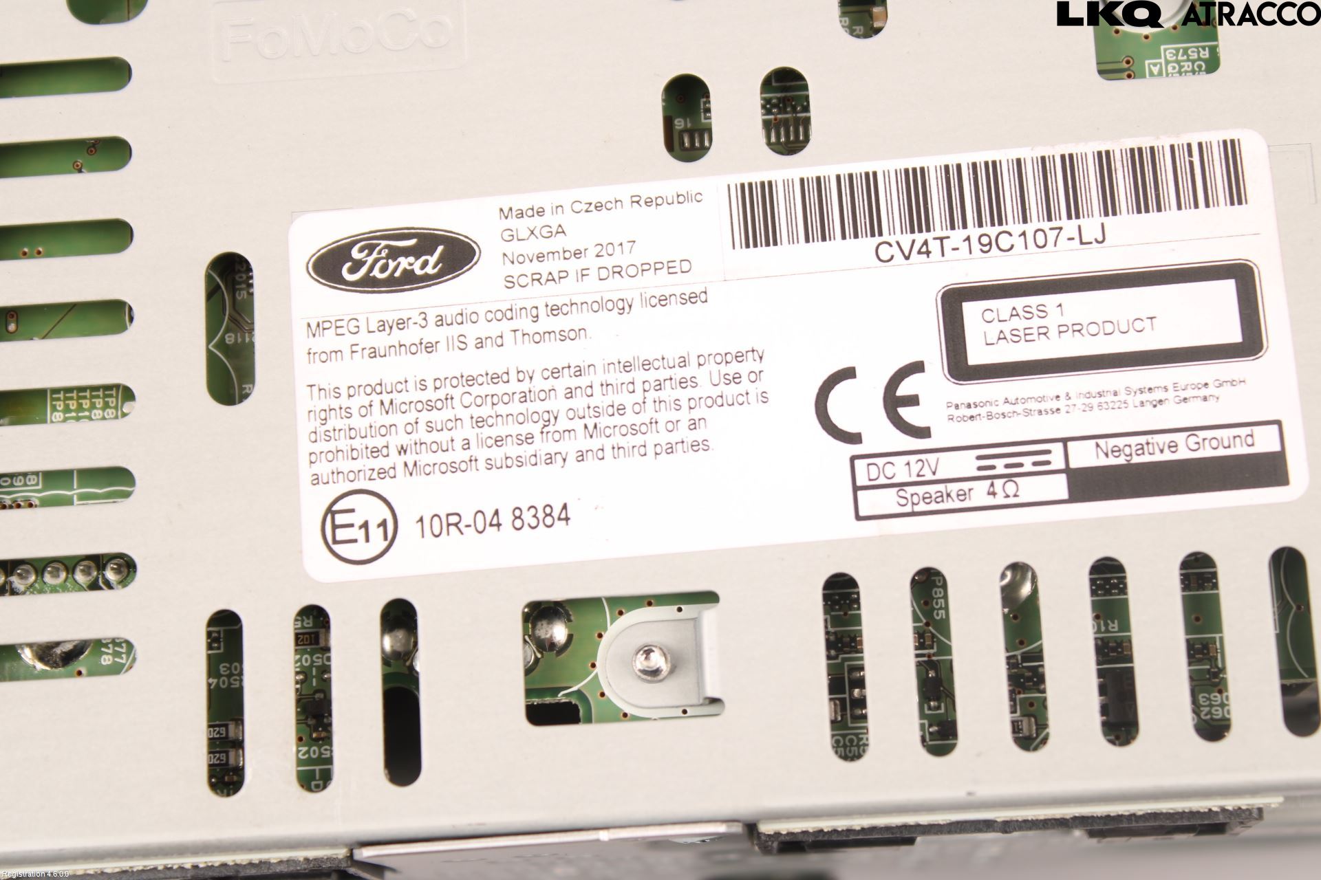 Ford KUGA 17-19 Styrenhet Multimedia