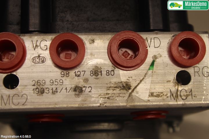 Peugeot 308 14-21 Abs Hydraulaggregat