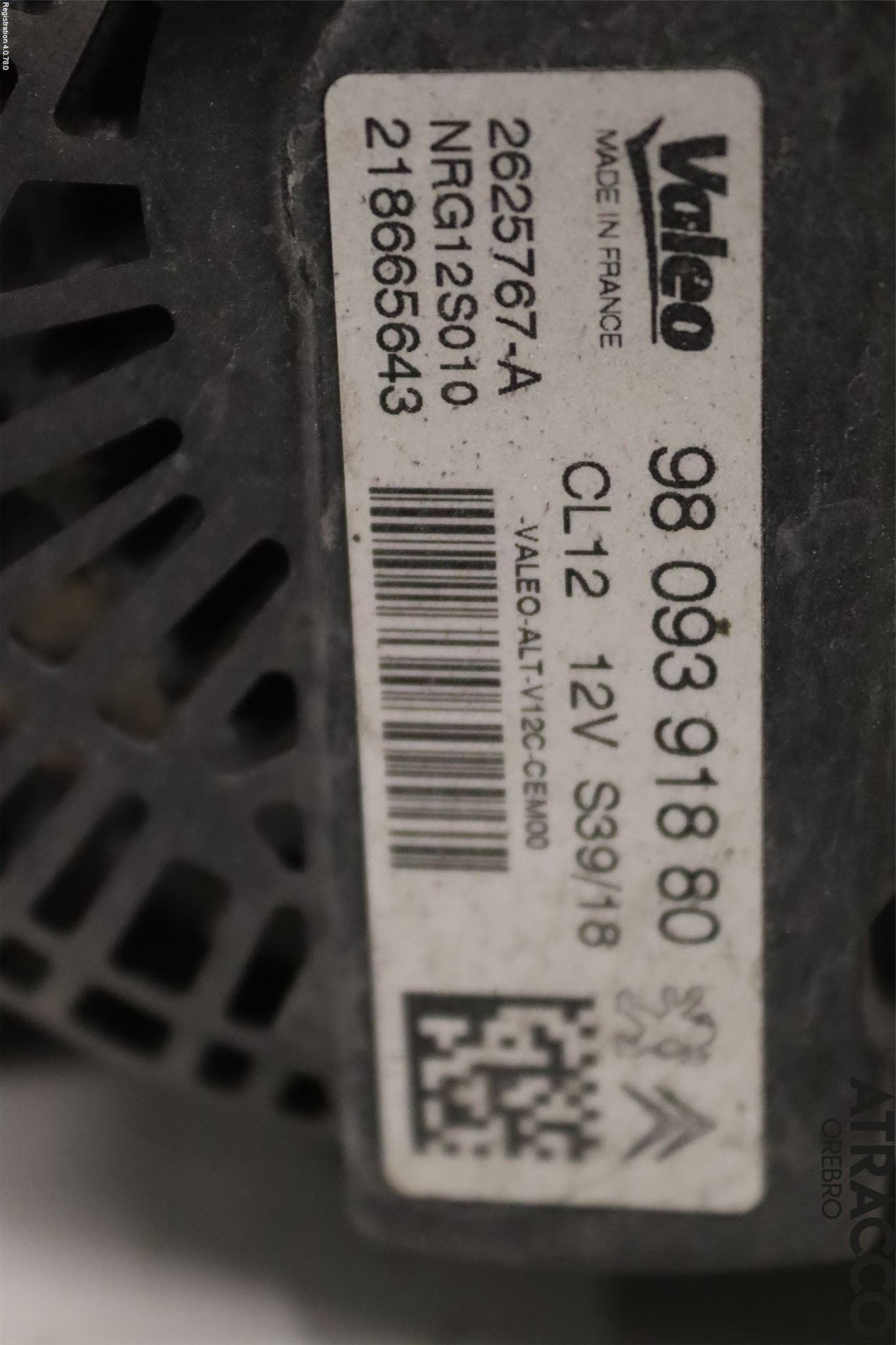 Citroen C4 CACTUS 14-20 Generator