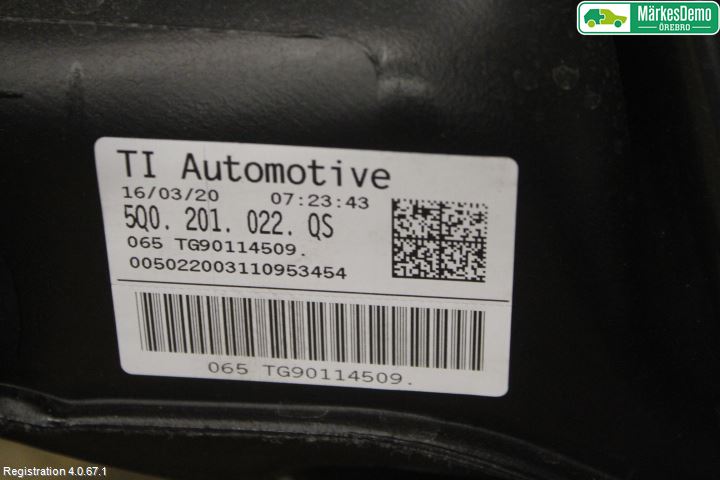 Volkswagen VW GOLF / E-GOLF VIII 20- Bränsletank Insprutning