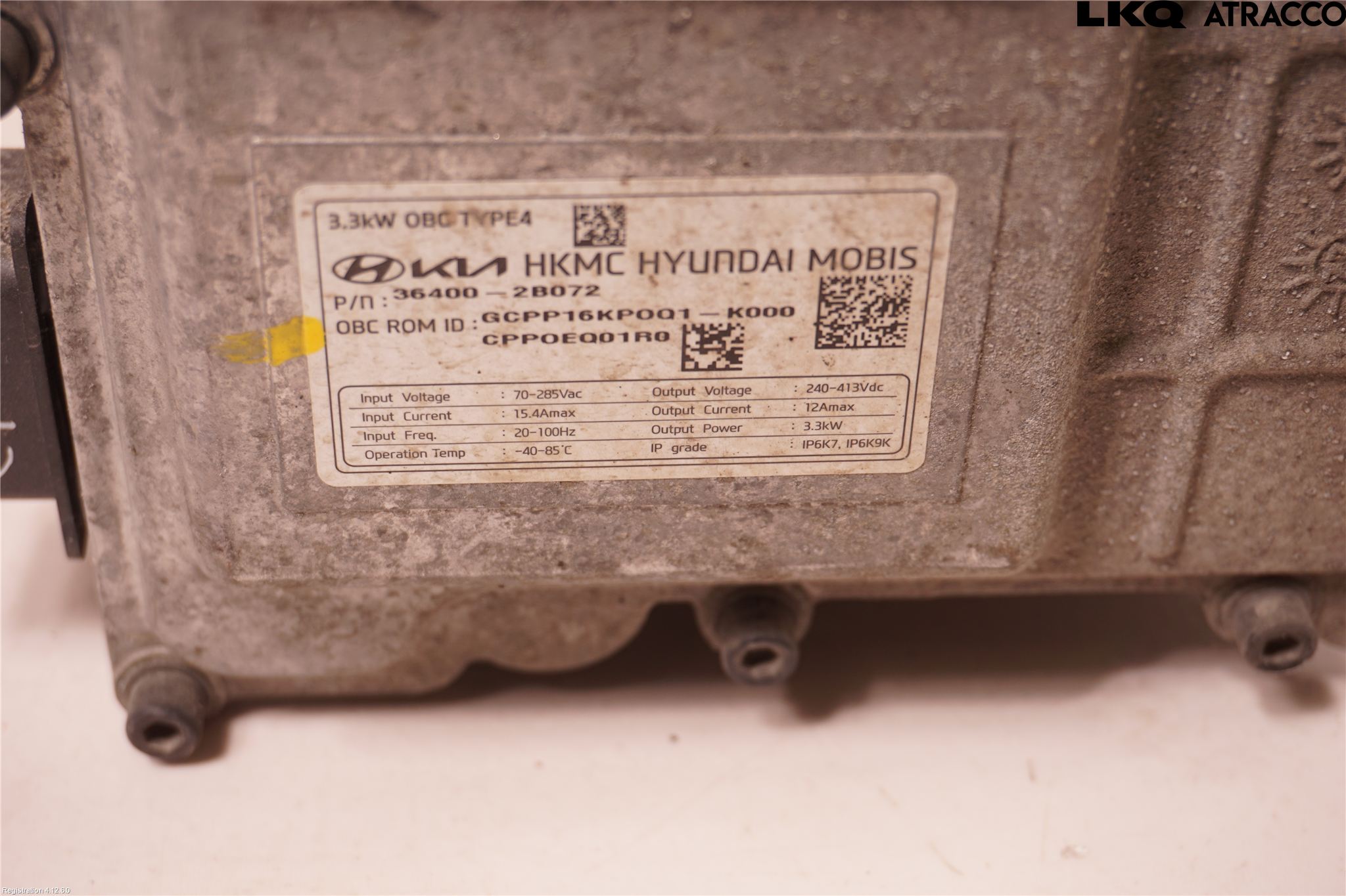 Kia CEED/CEED SW 19- Batteriladdare Högspänning