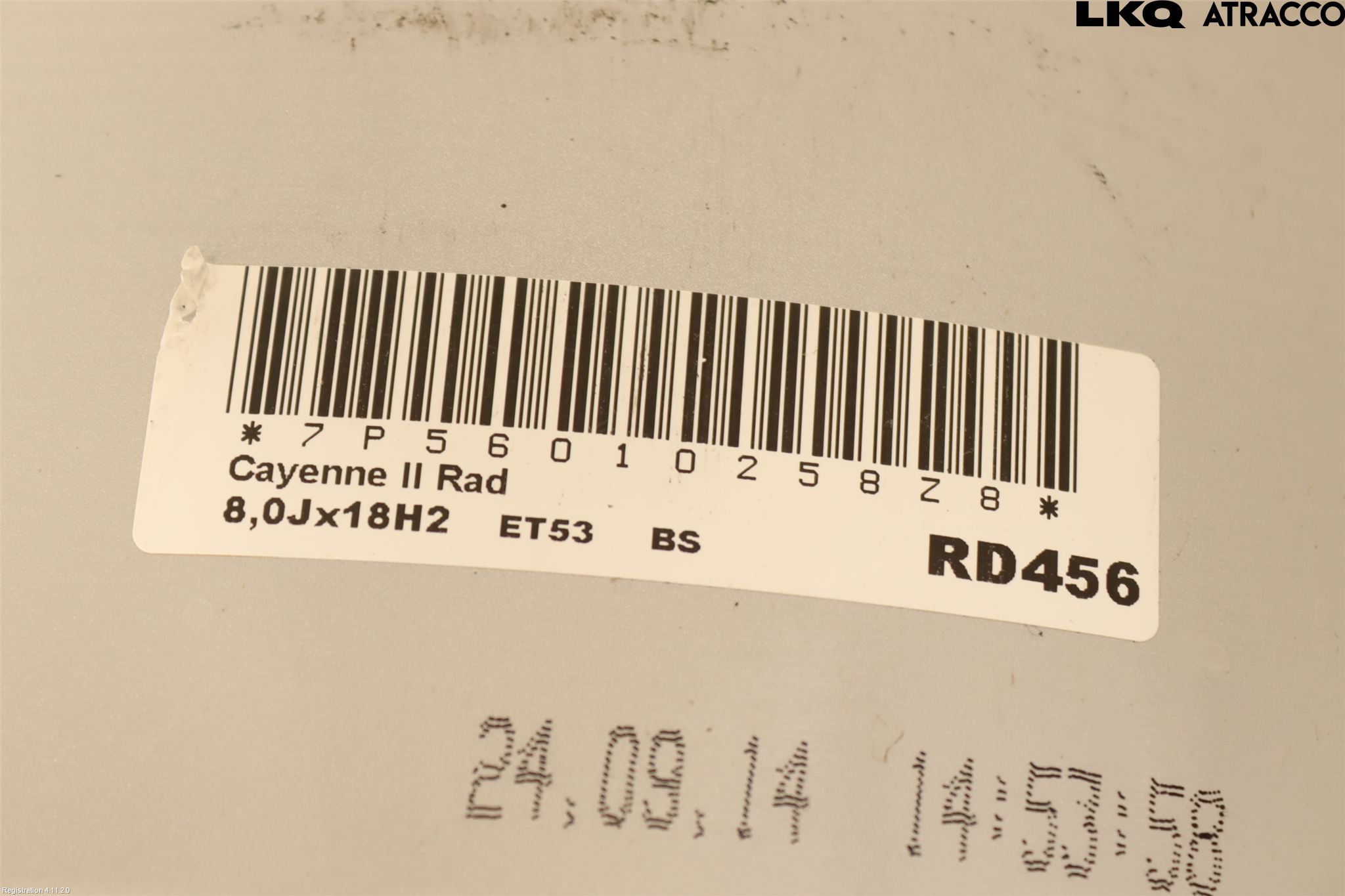 Porsche CAYENNE 03- Fälg Aluminium