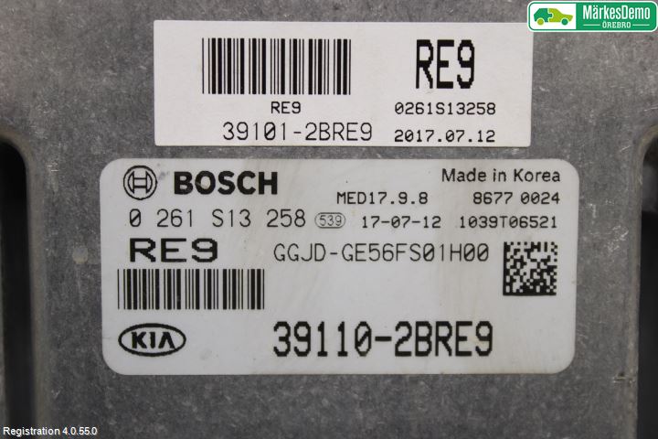 Kia CEED 12-18 Styrenhet Insprut Bensin