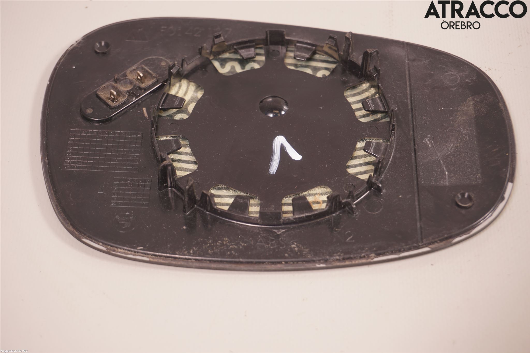 BMW 3 E90/91 SED/TOU 05-12 Spegelglas Vä