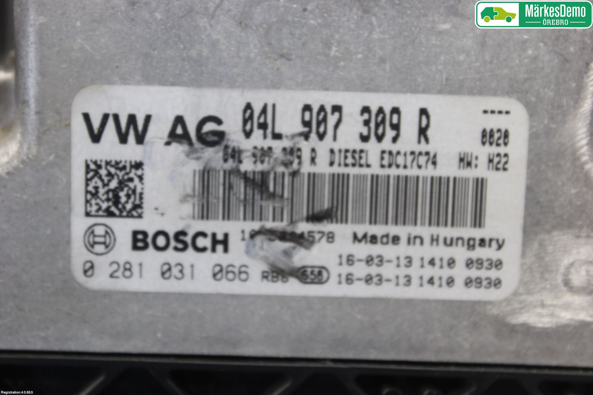 Skoda OCTAVIA (5E) 13-20 Styrenhet Insprut Bensin