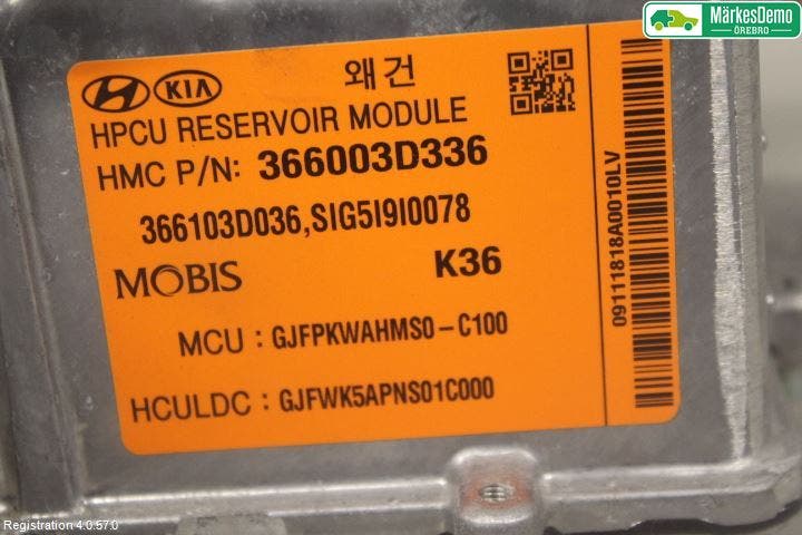 Kia OPTIMA 16-20 Hybridconverter