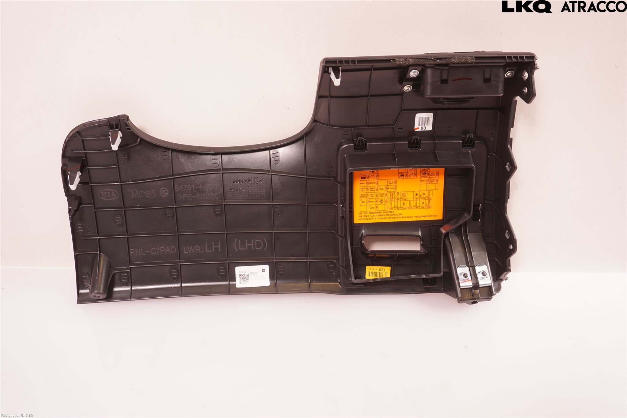 Kia STONIC 18->> Instrumentbräda Sparkskydd