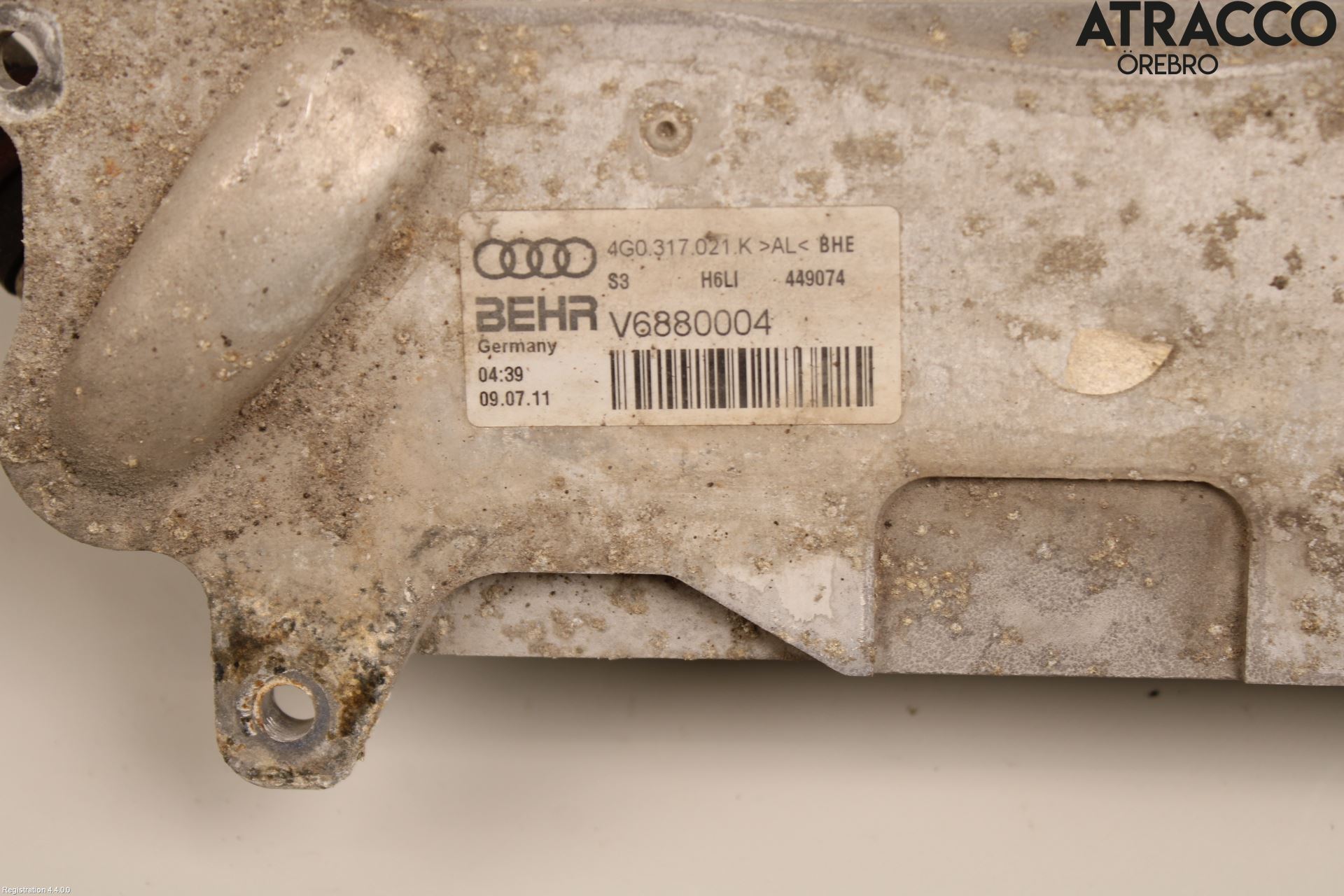 Audi A7/S7 4G 11-17 Oljekylare Automat
