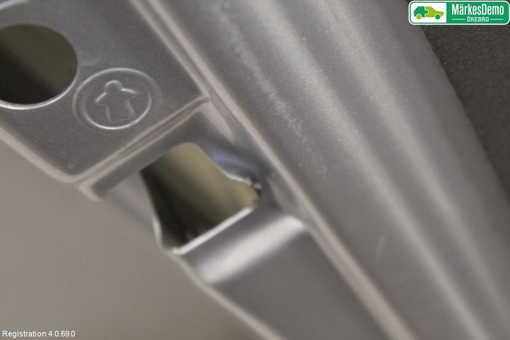 Skoda FABIA 07-14 Dörr Bak Vänster