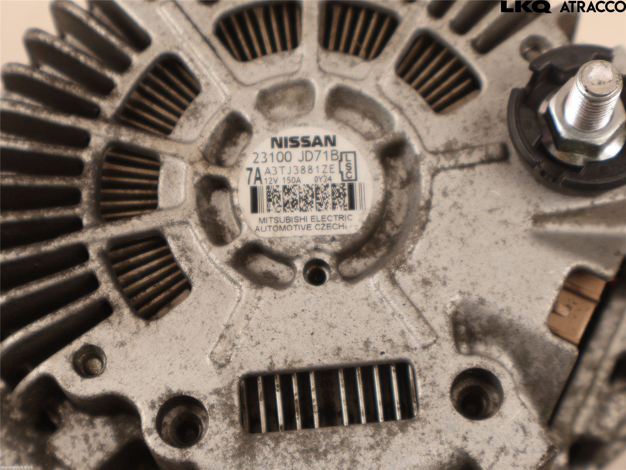 Nissan QASHQAI 10-14 Generator