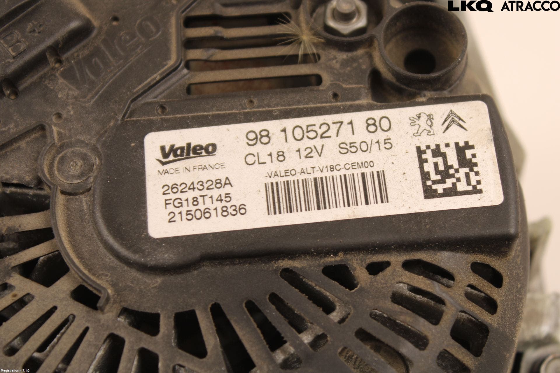 Peugeot 308 14-21 Generator