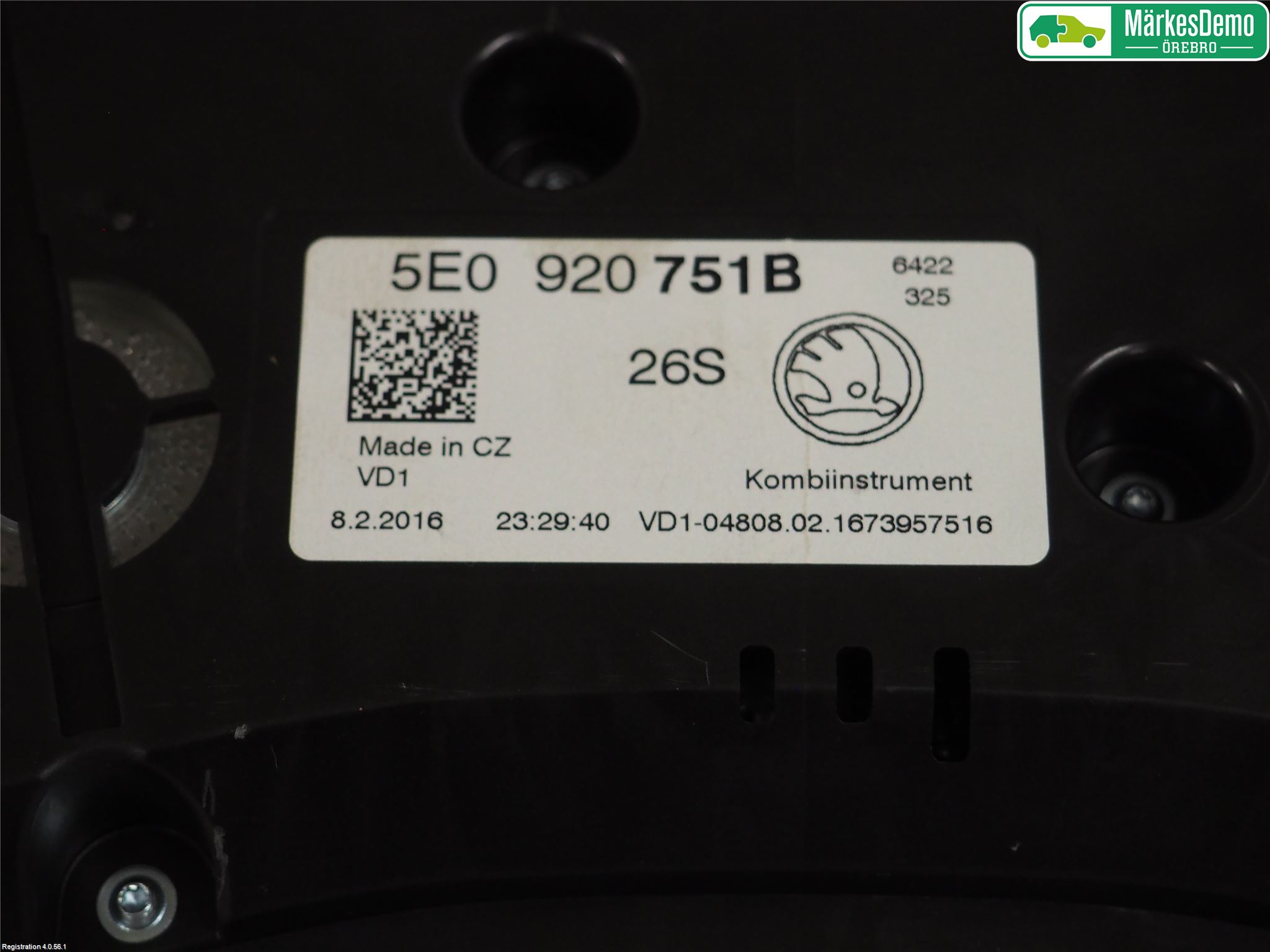 Skoda OCTAVIA (5E) 13-20 Instrument Komb