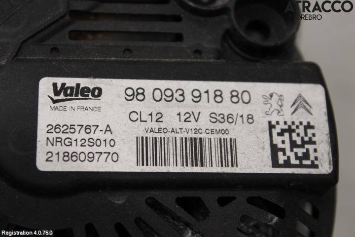 Citroen COTROEN C3 17-24 Generator