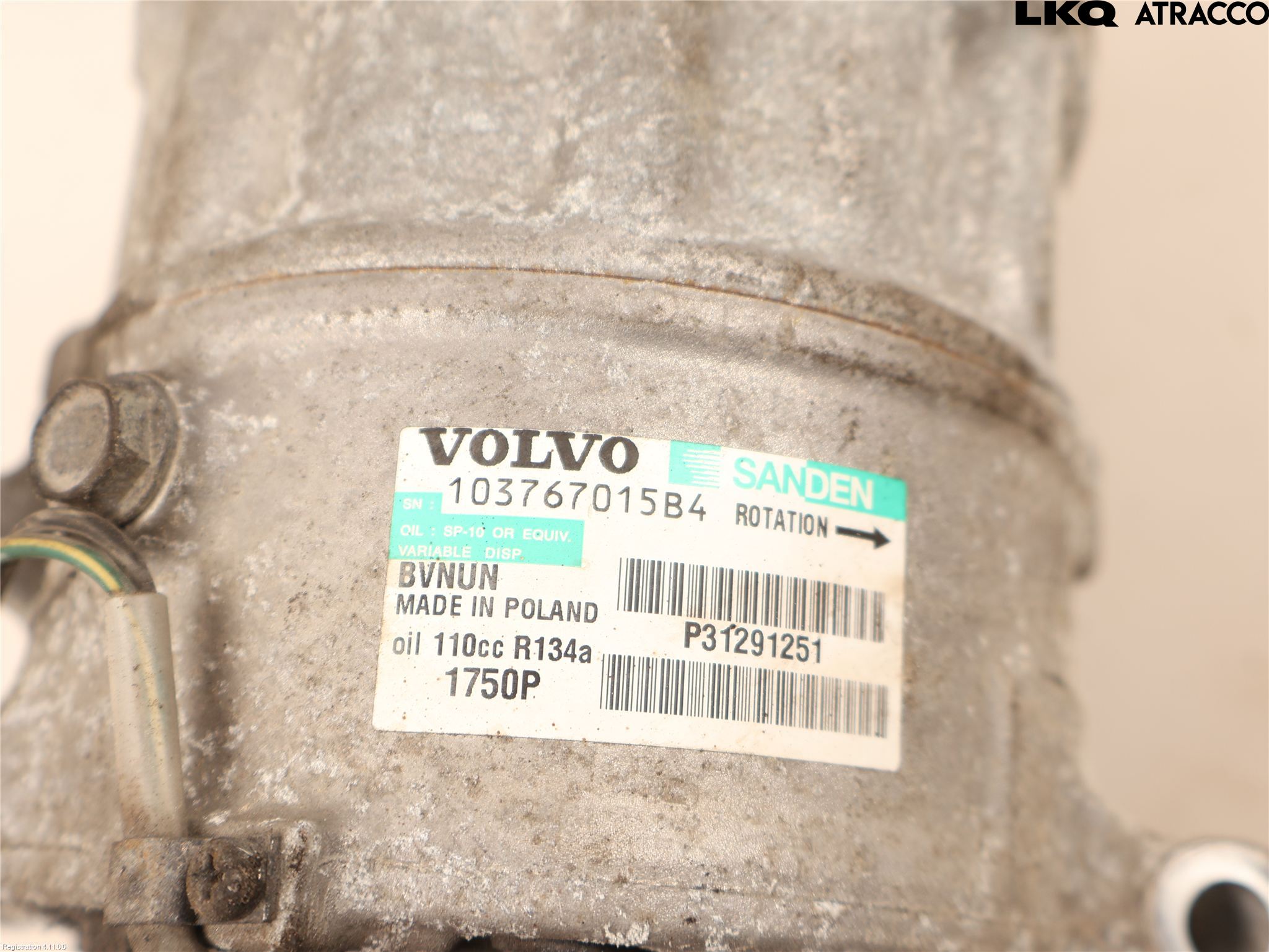 Volvo V40 CROSS COUNTRY 13-19 Ac Kompressor