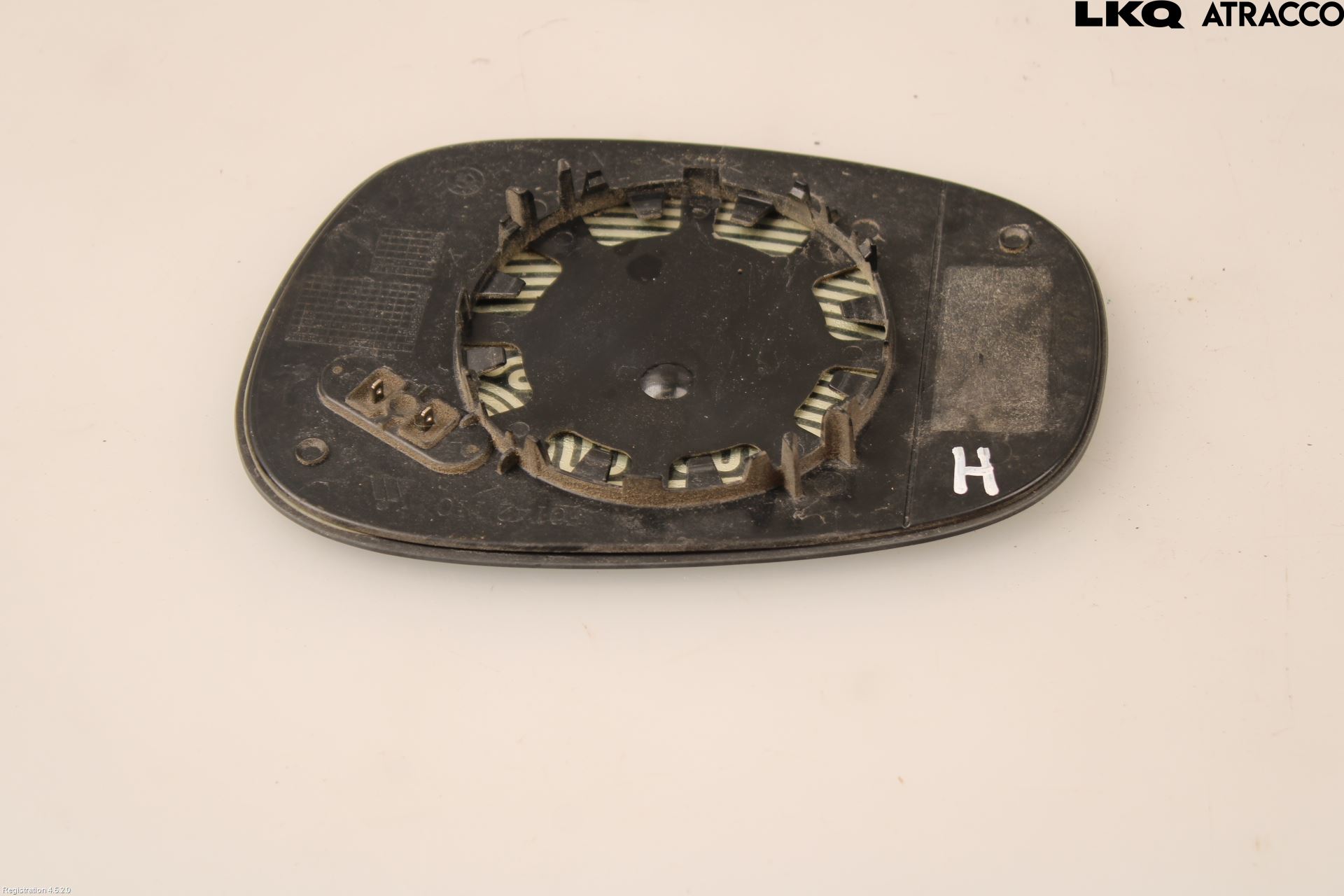 BMW 3 E90/91 SED/TOU 05-12 Spegelglas Hö