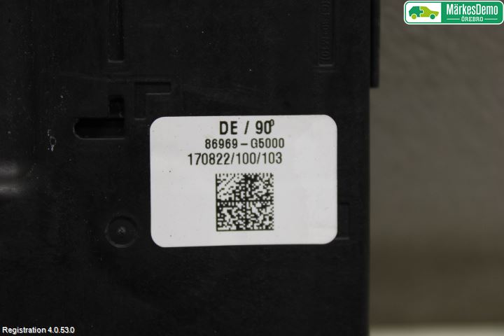 Kia NIRO (DE) 17-22 Styrenhet Övrigt