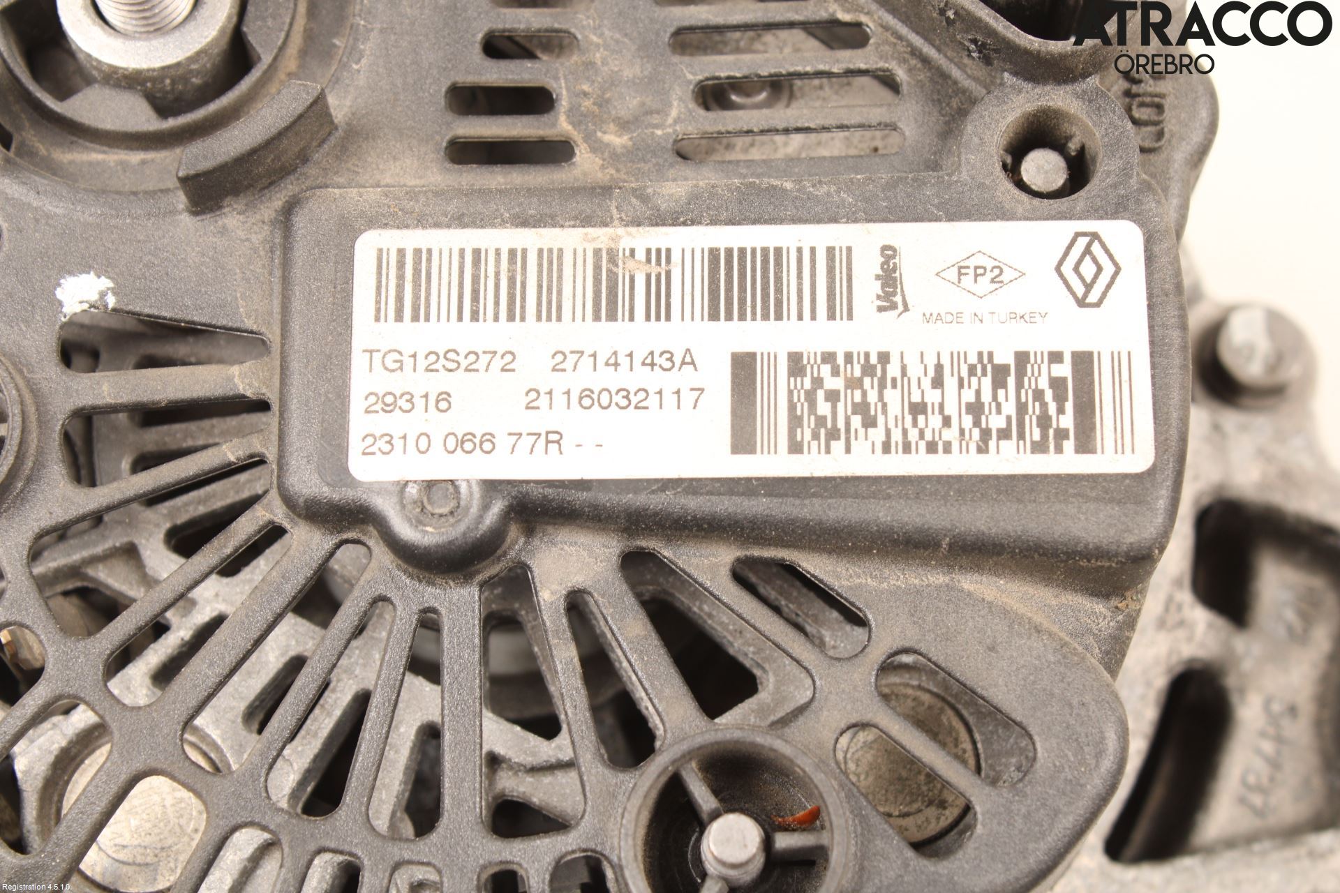 Renault CAPTUR 13-19 Generator