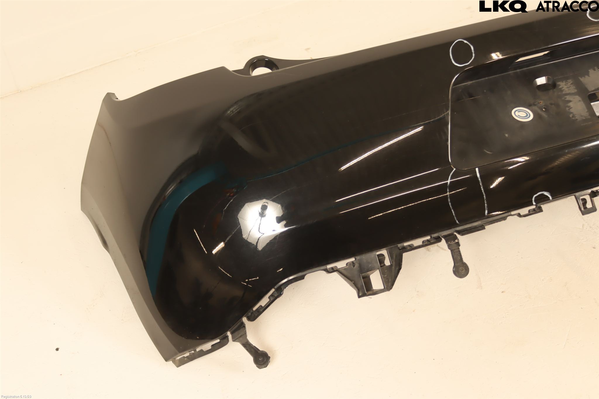 Citroen C3 10-17 Stötfångarbeklädnad Bak