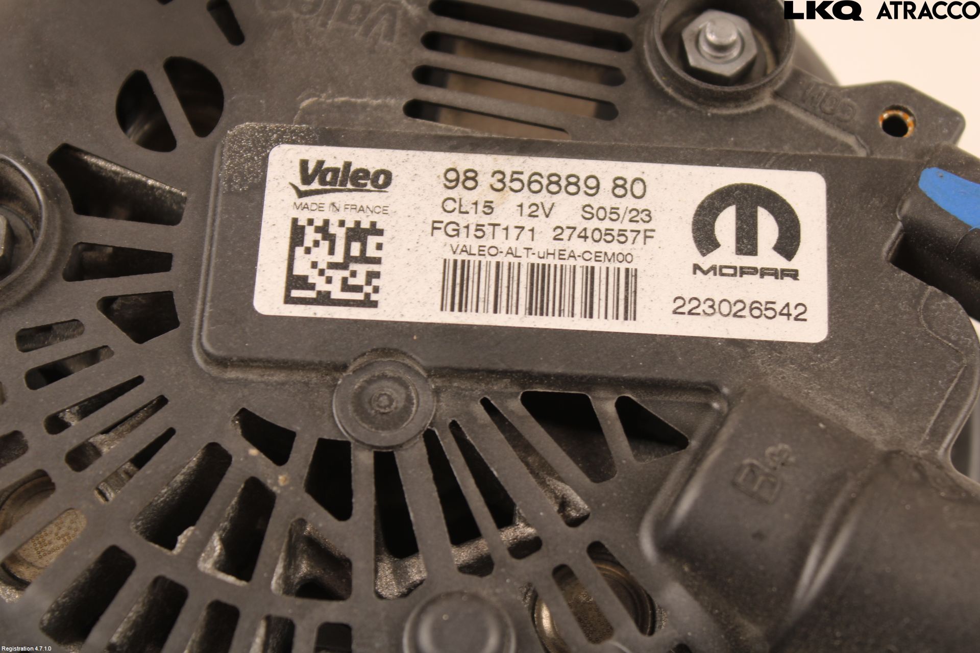 Peugeot 308/E-308 21- Generator