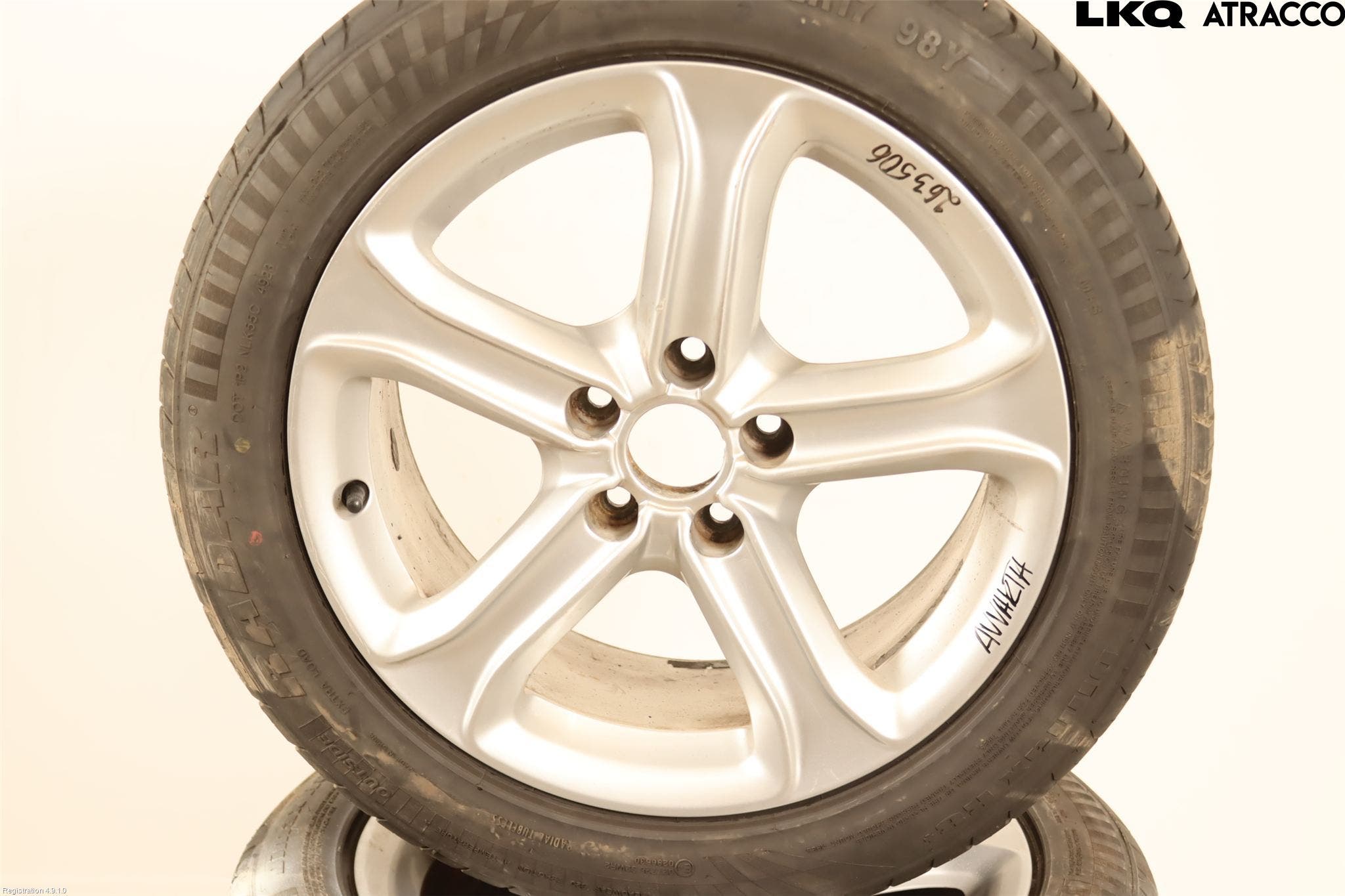 Audi A4/S4 08-11 Sommardäck Alumfälg 4St