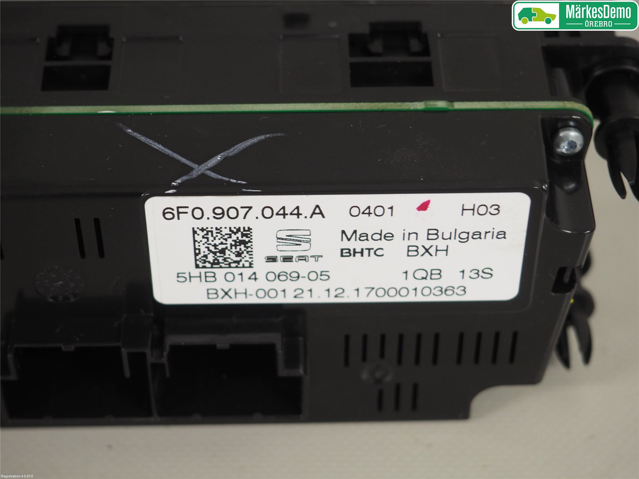 Seat ARONA Ac Styrenhet Ac Manöveren