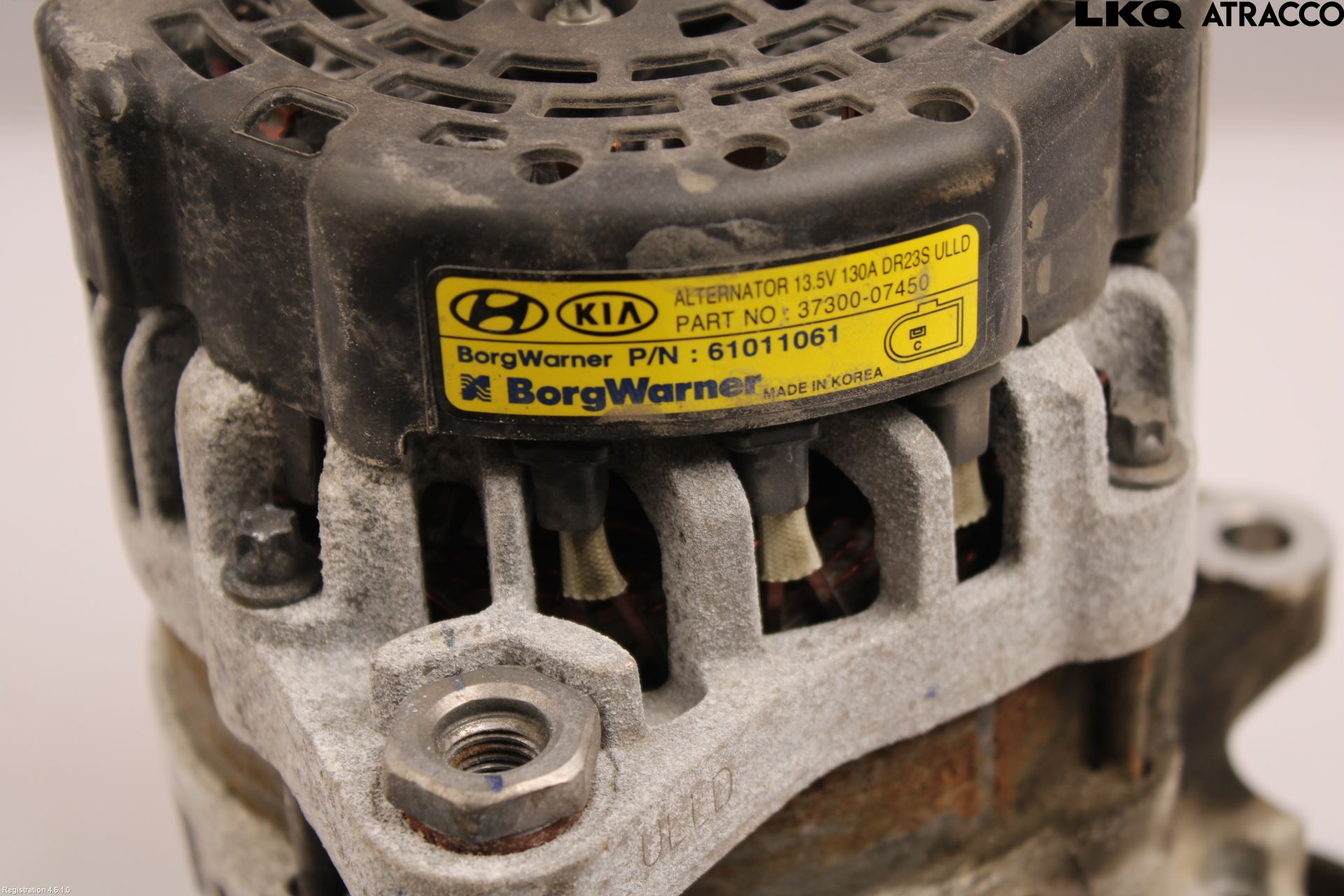 Kia RIO 17- Generator