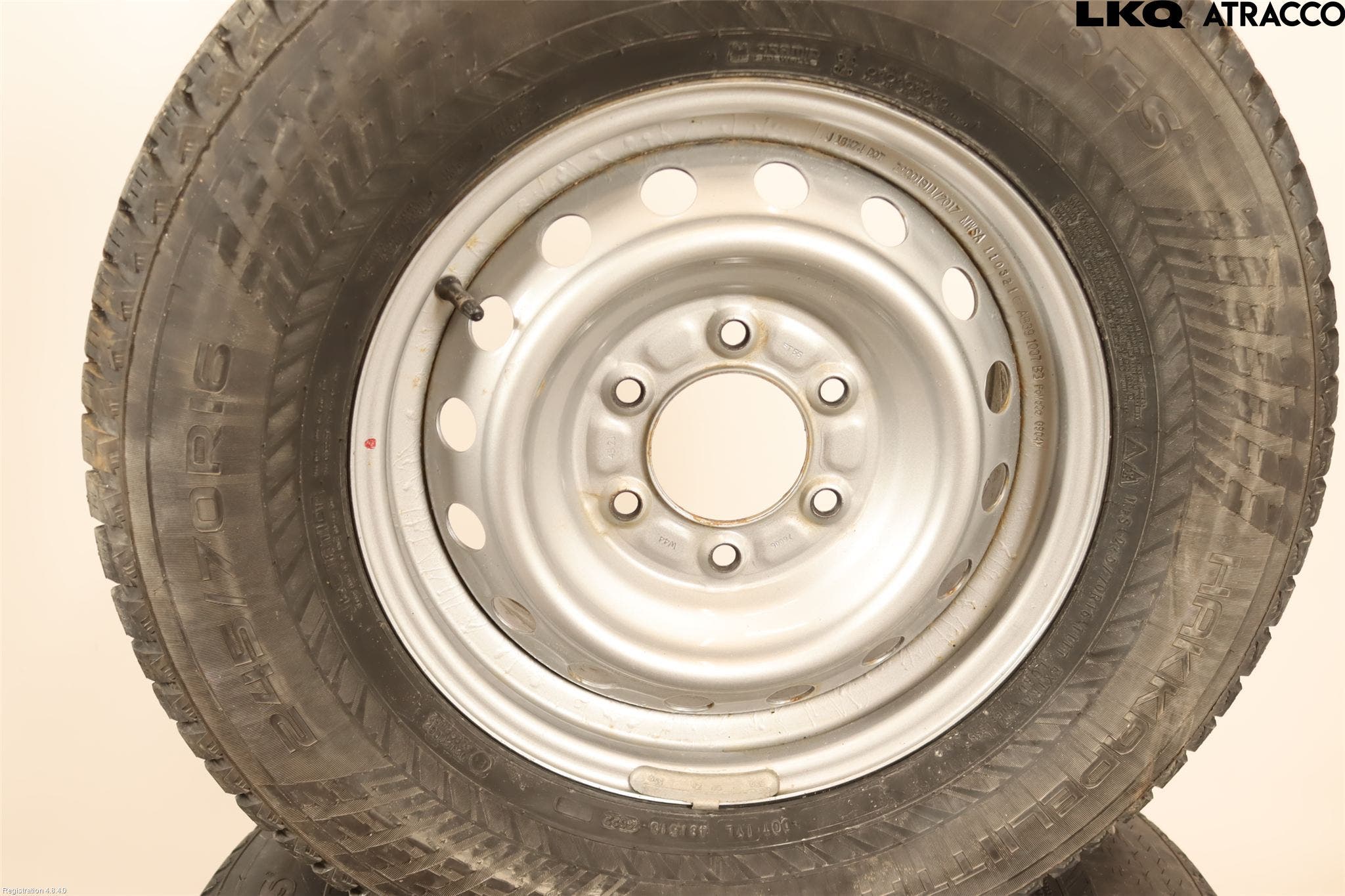 Ford RANGER EU 12-23 Vinterdäck Plåtfälg 4St