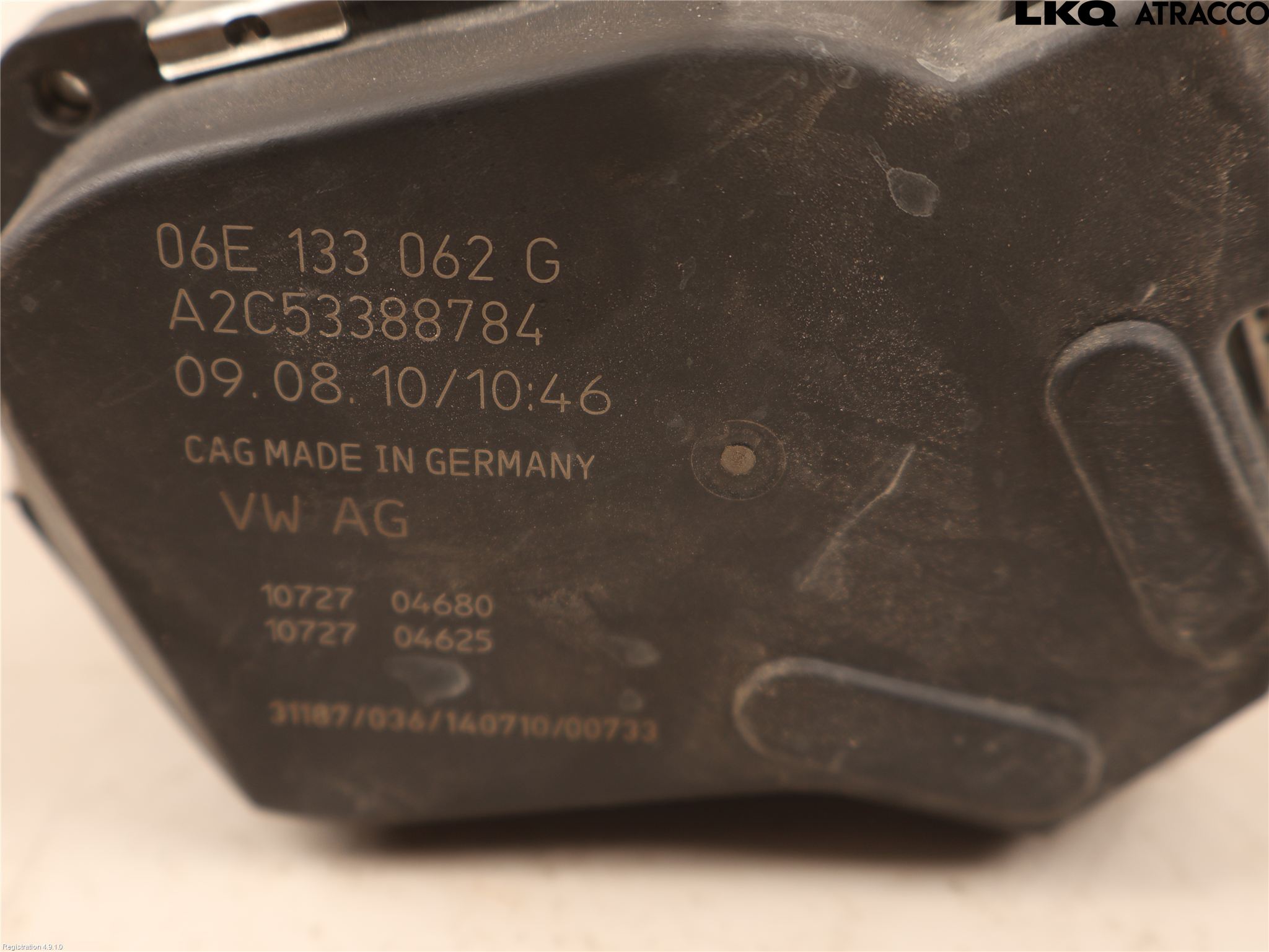 Porsche CAYENNE 03- Injspjällhus