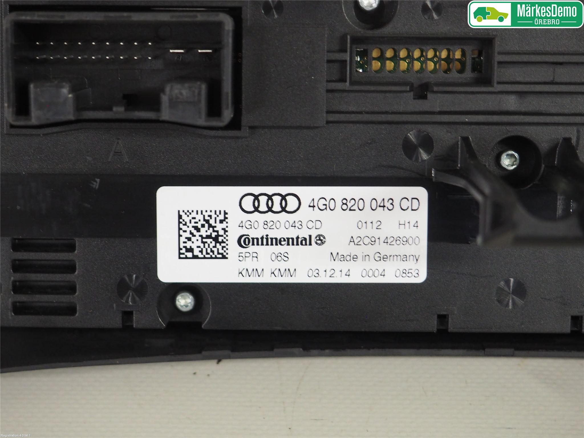 Audi A6 ALLROAD 12-18 Ac Styrenhet Ac Manöveren