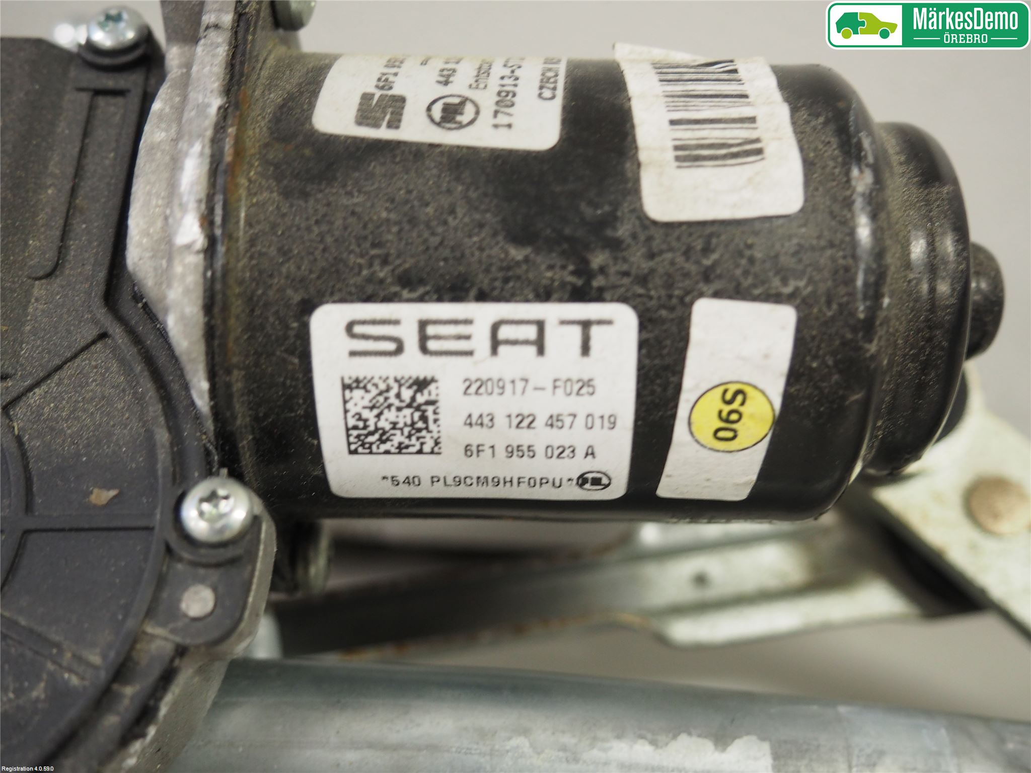 Seat IBIZA V 17-20 Torkarmotor Vindruta