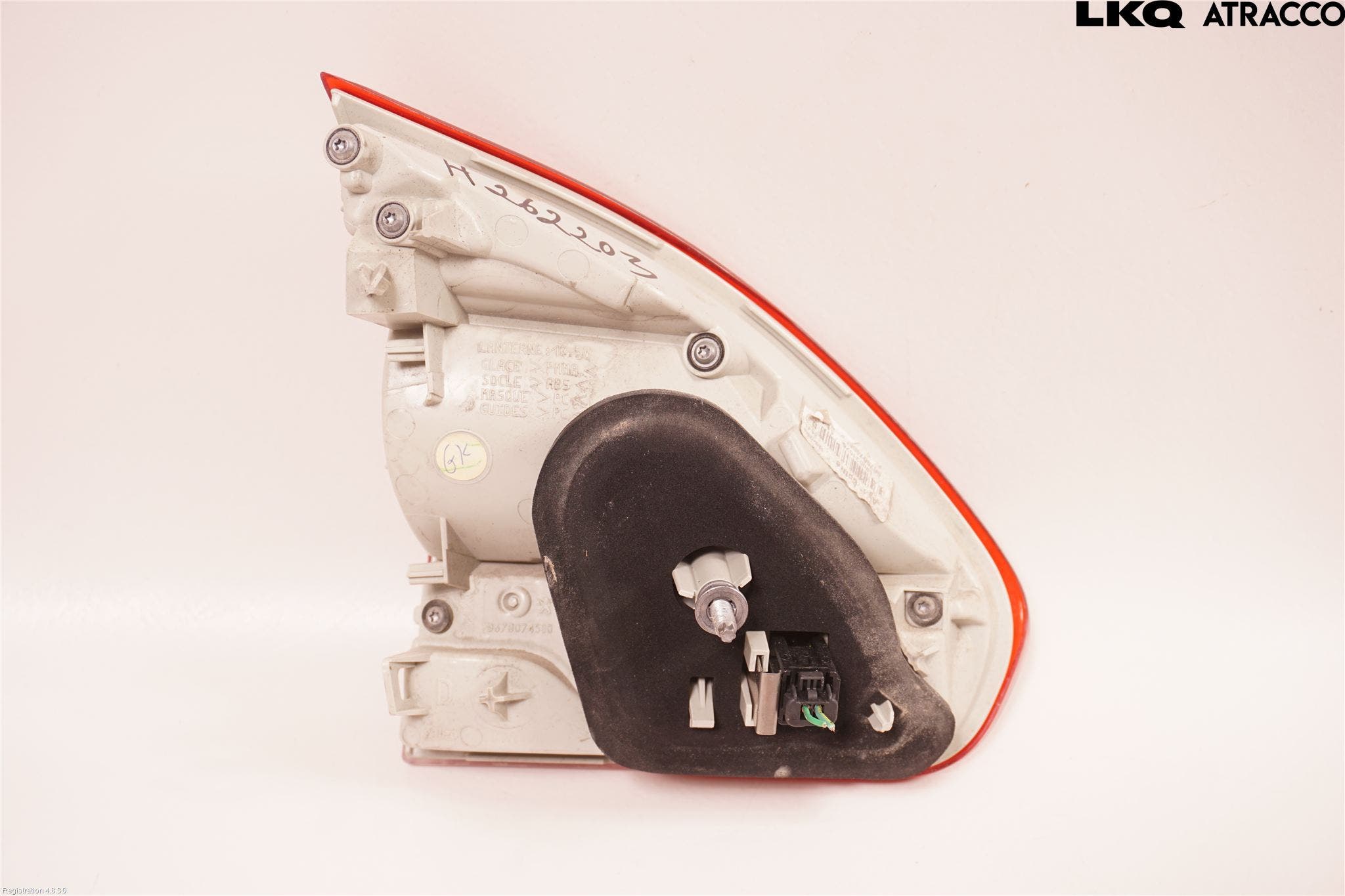 Peugeot 2008 13-20 Bakljus Lucka Hö