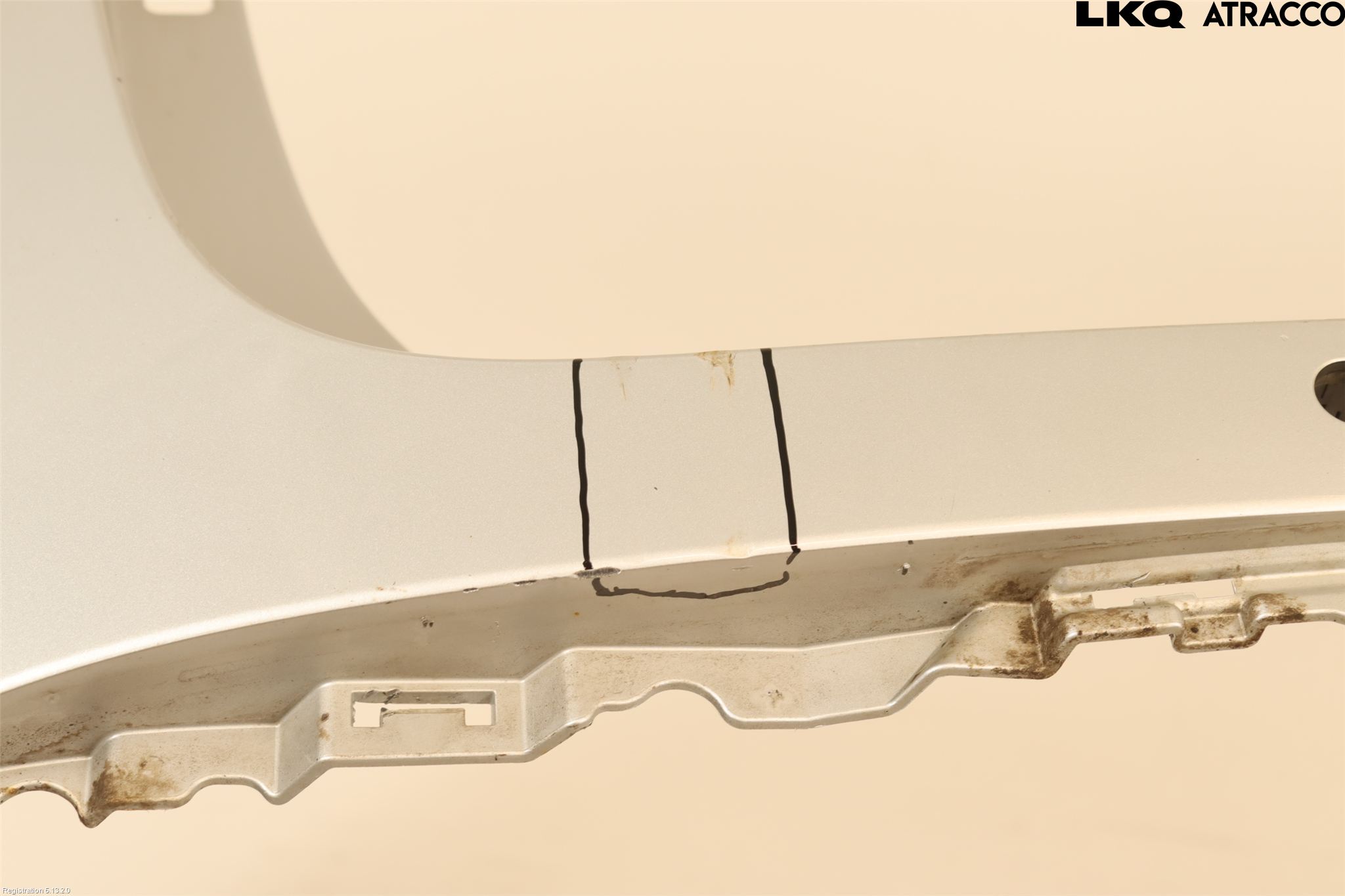 Kia OPTIMA 16-20 Stötfångarbeklädnad Bak