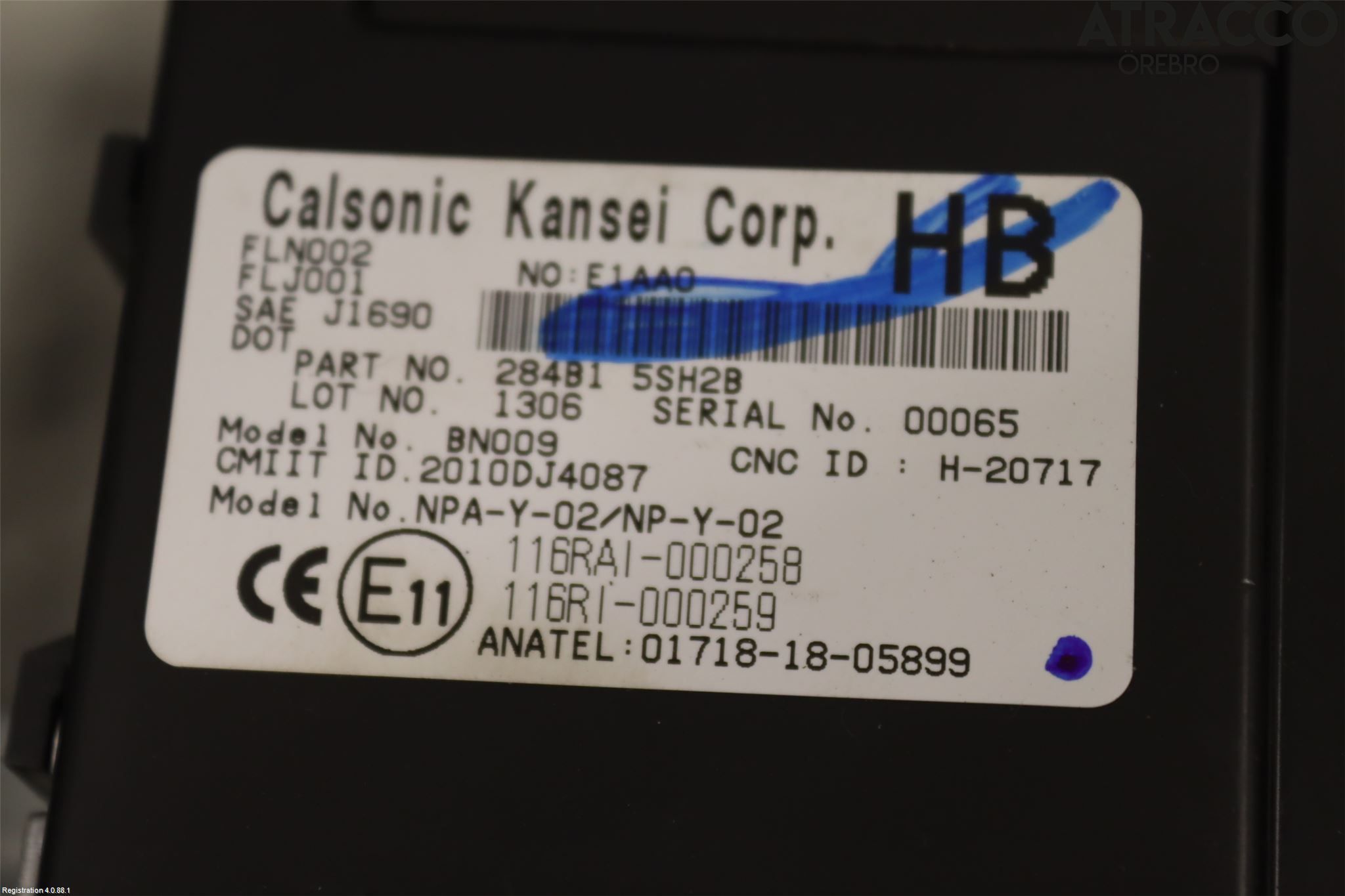 Nissan LEAF 18- Komfort Styrdon