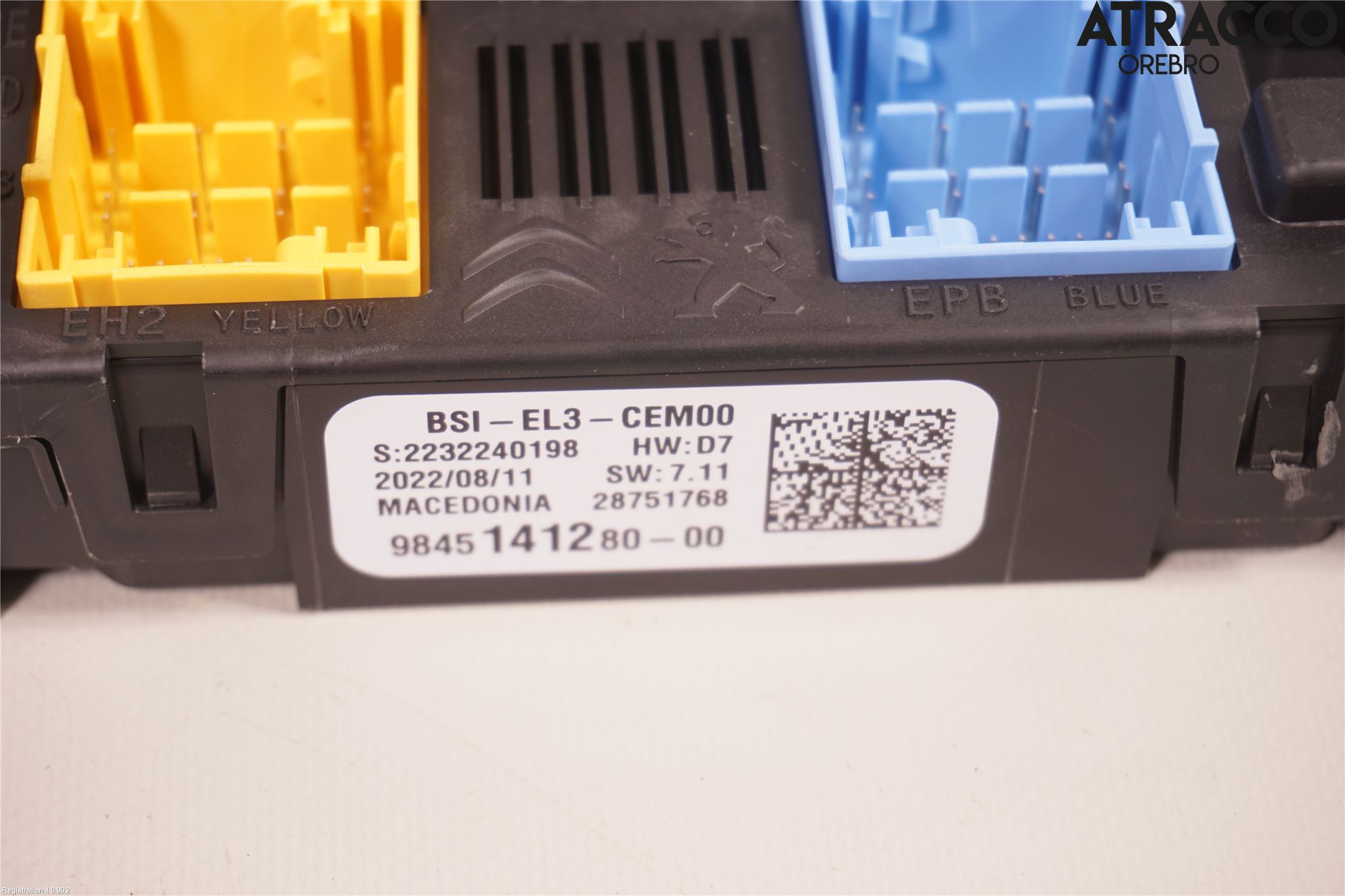 Peugeot 208/E-208 20- Säkringsdosa-Elcentral