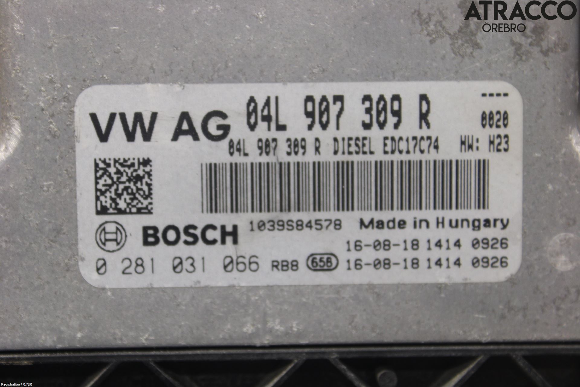 Volkswagen VW PASSAT 15-19 Styrenhet Insprut Bensin