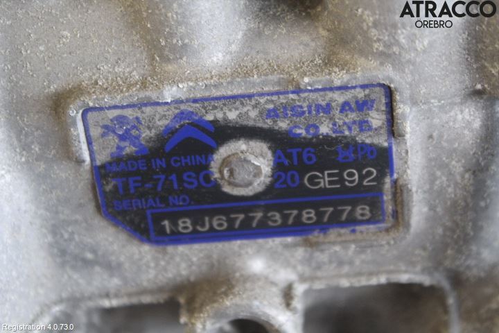 Peugeot 2008 13-20 Växellåda Automat