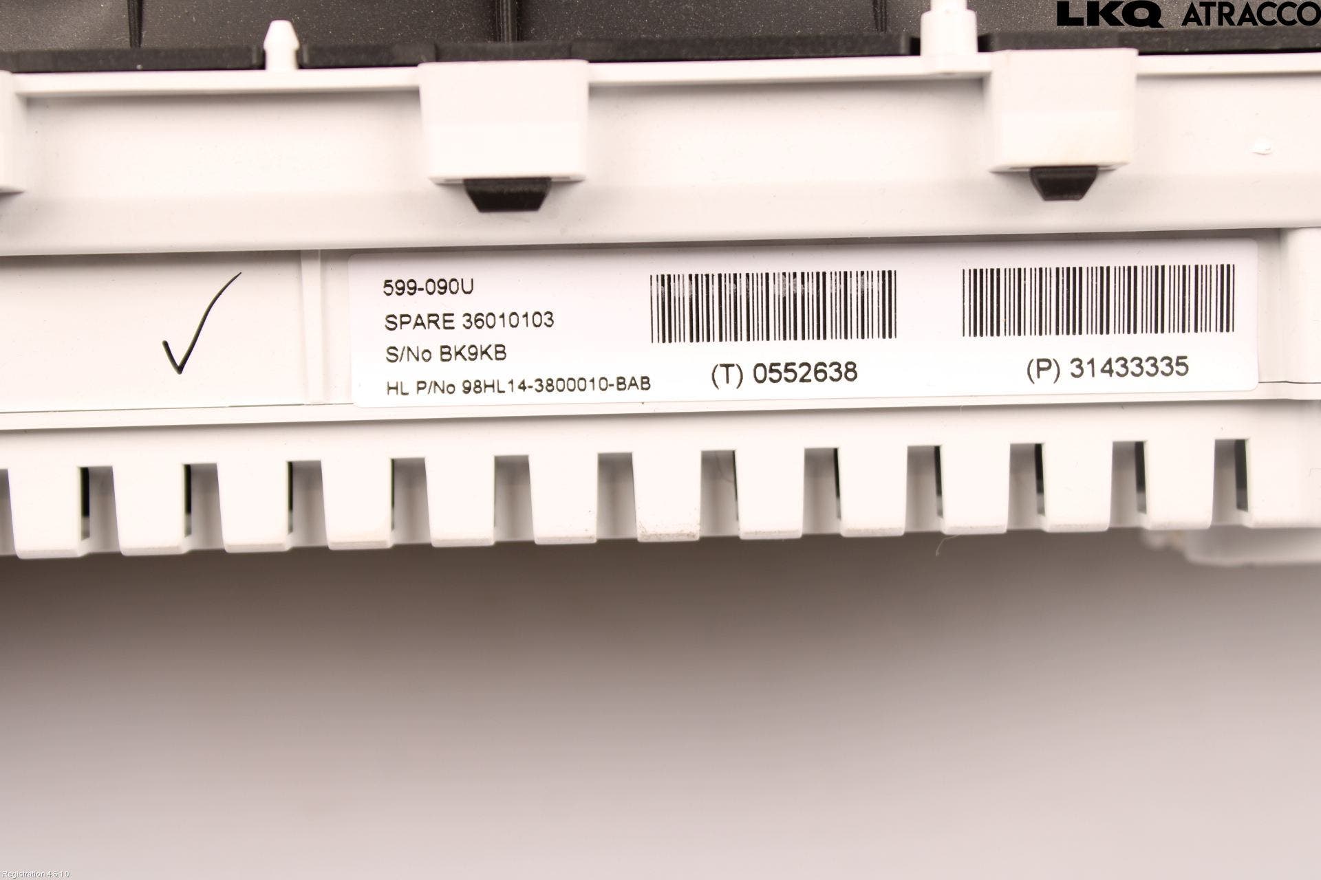 Volvo V70 14-16 Instrument Komb