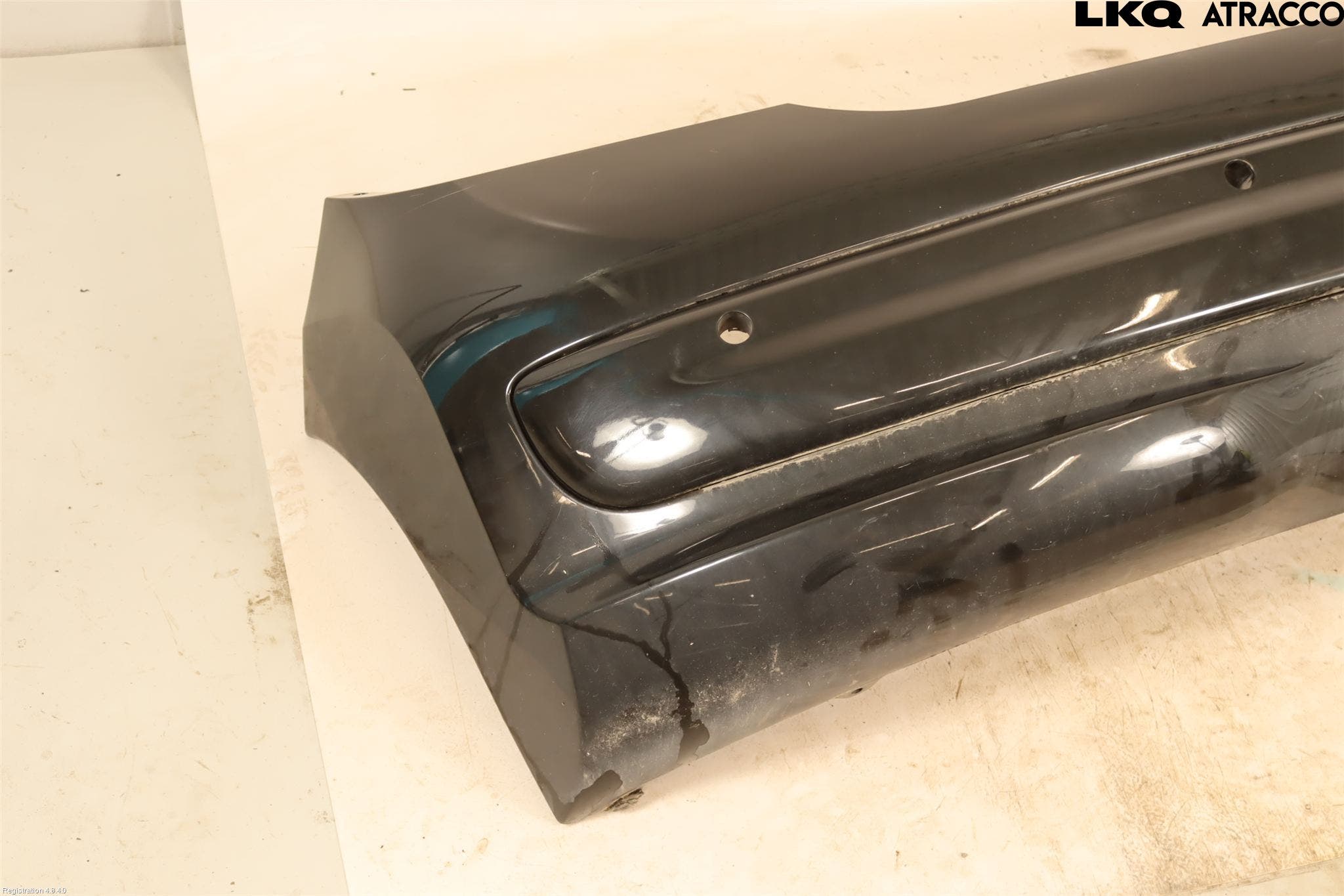 Peugeot 207 Stötfångarbeklädnad Bak