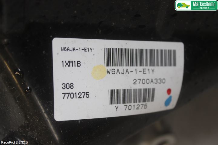 Mitsubishi OUTLANDER 13-21 Växellåda Automat