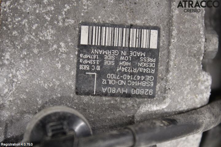 Nissan QASHQAI 17-21 Ac Kompressor