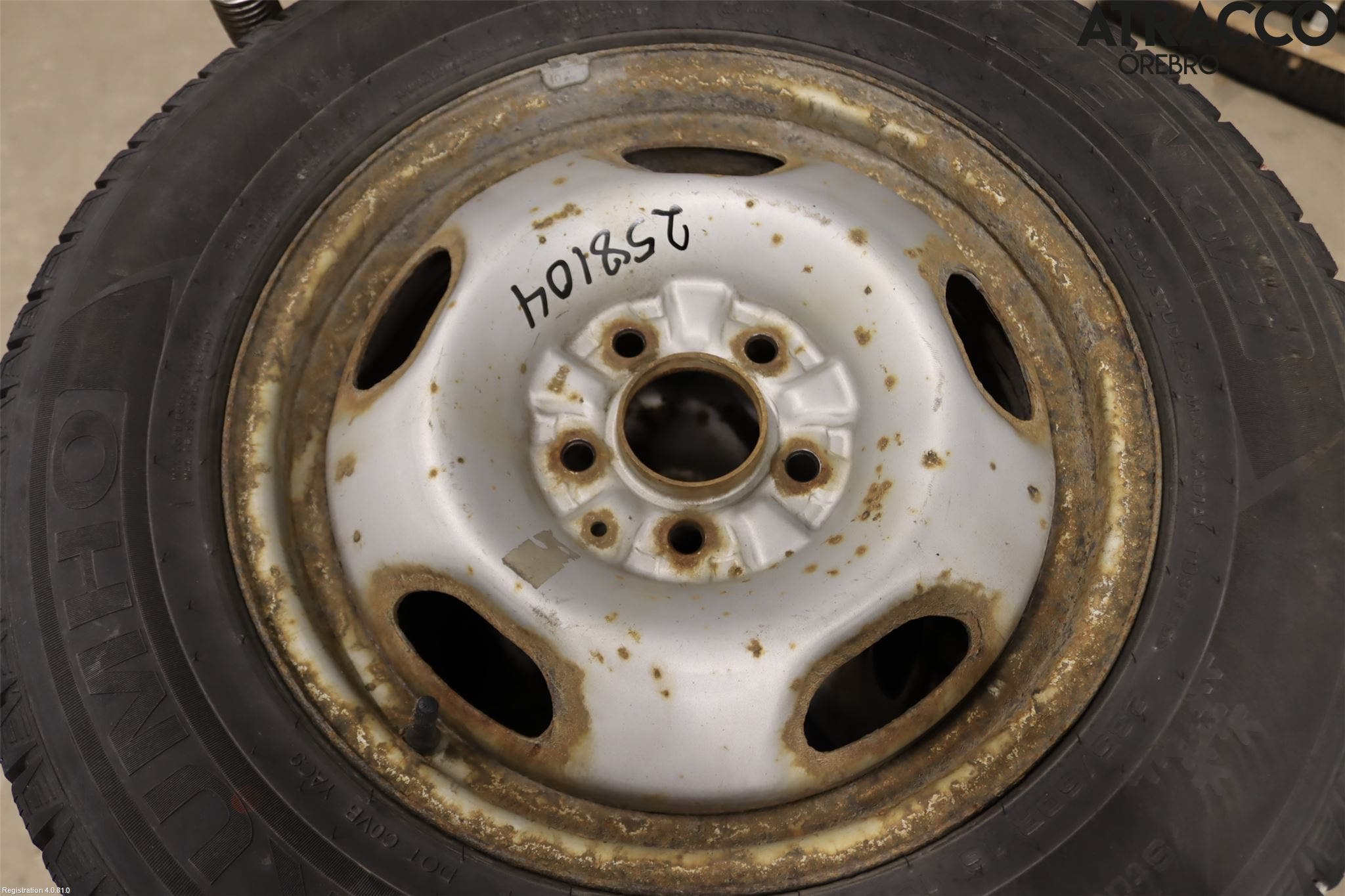 Mitsubishi PAJERO  99-06 Vinterdäck Plåtfälg 4St