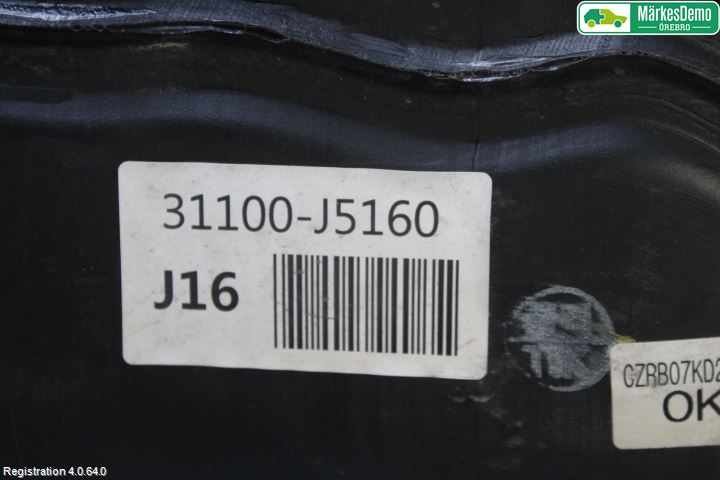 Kia STINGER 18- Bränsletank Insprutning